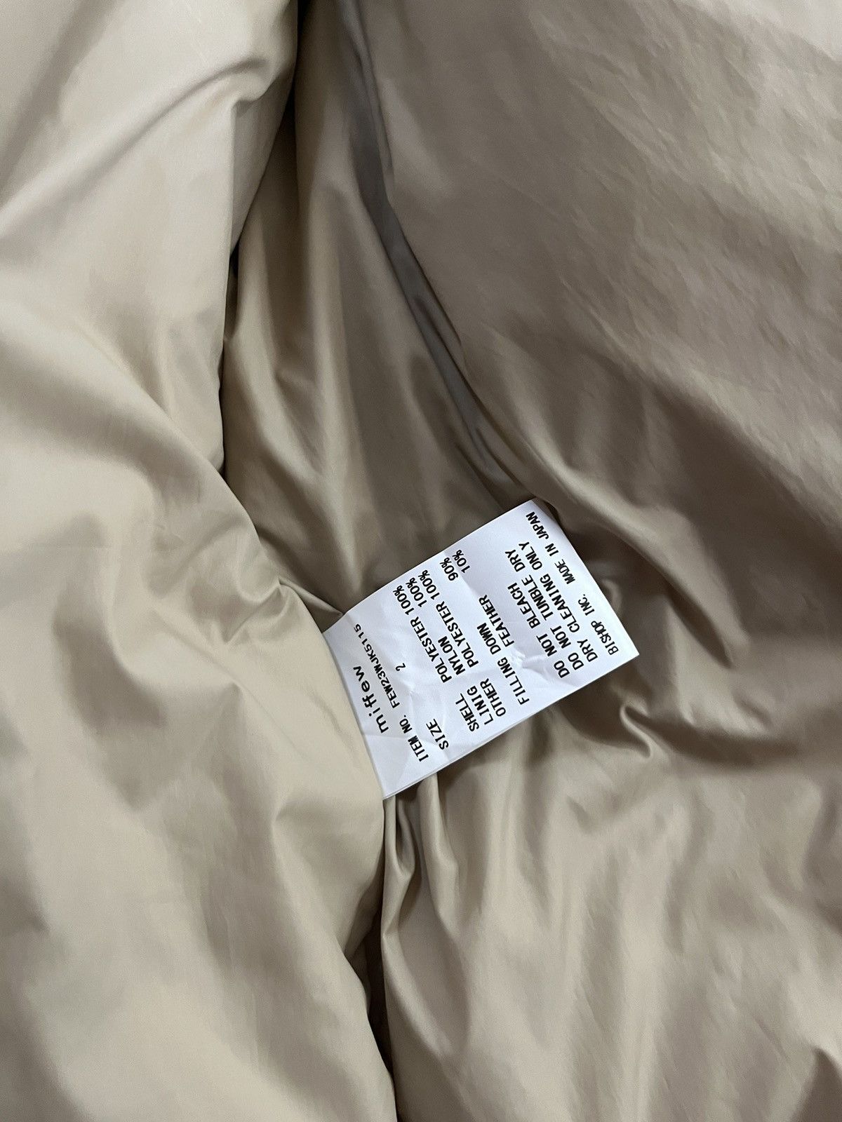 Japanese Brand Miffew modern kimono feather down #F3 Size US M / EU 48-50 / 2 - 11 Thumbnail