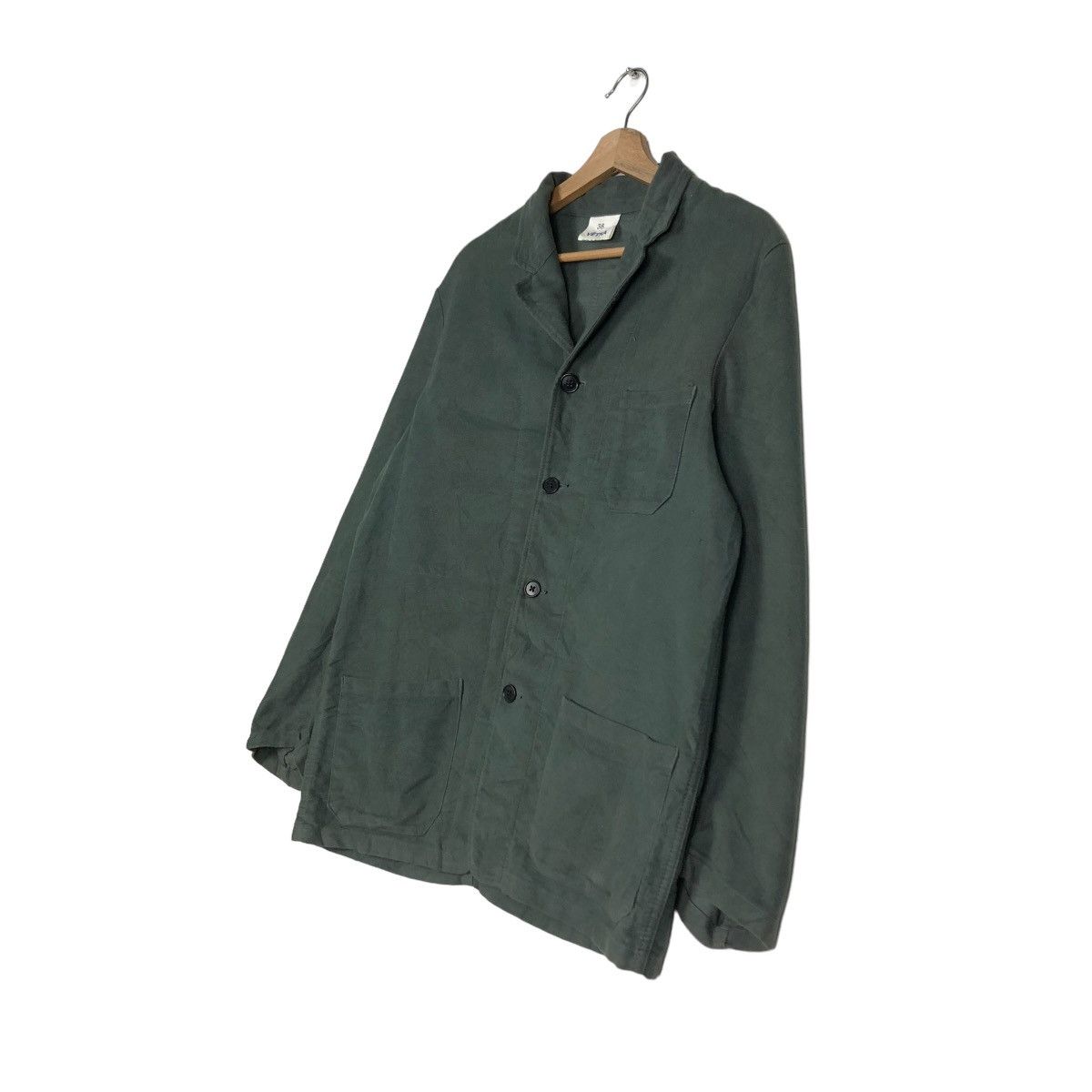 Japanese Brand 🔥VINTAGE CHORE JACKET VETRA MADE IN FRANCE ISSEY MIYAKE Size US M / EU 48-50 / 2 - 2 Thumbnail