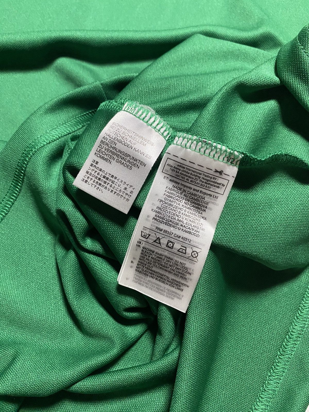 Adidas Adidas SK Rapid Wien 2020 training longsleeve jersey soccer Size US L / EU 52-54 / 3 - 4 Thumbnail