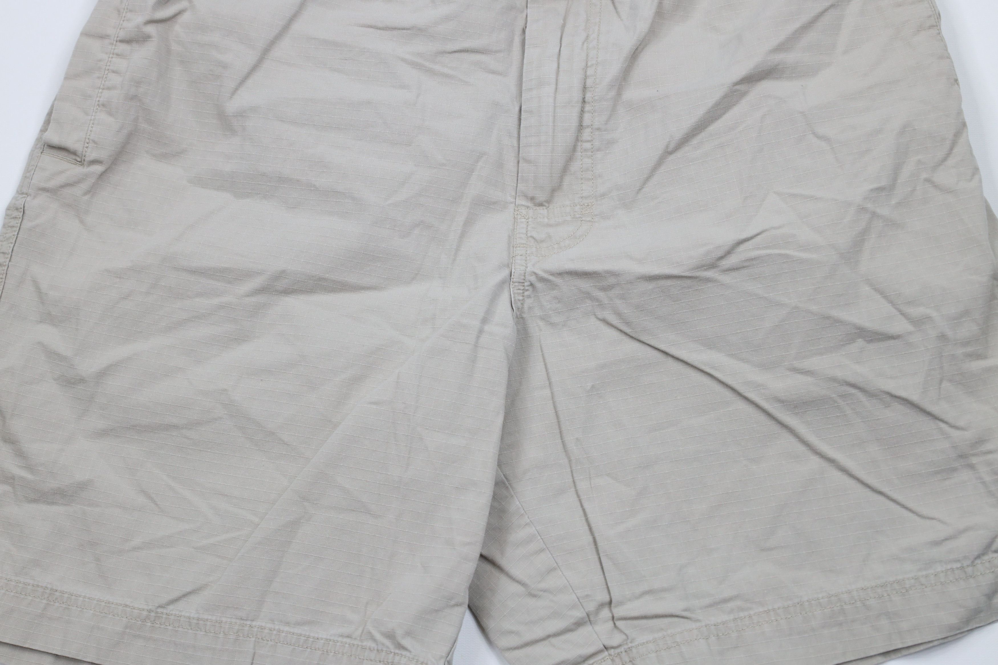 Gap × Vintage Vintage Y2K 2001 Gap Belted Ripstop Cotton Above Knee Shorts Size US 34 / EU 50 - 3 Thumbnail