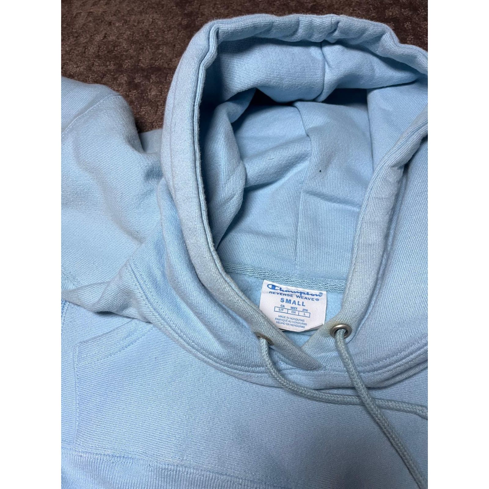 Champion 🧊 Champion Reverse Weave Light Blue Hoodie – Size S Size US S / EU 44-46 / 1 - 3 Thumbnail
