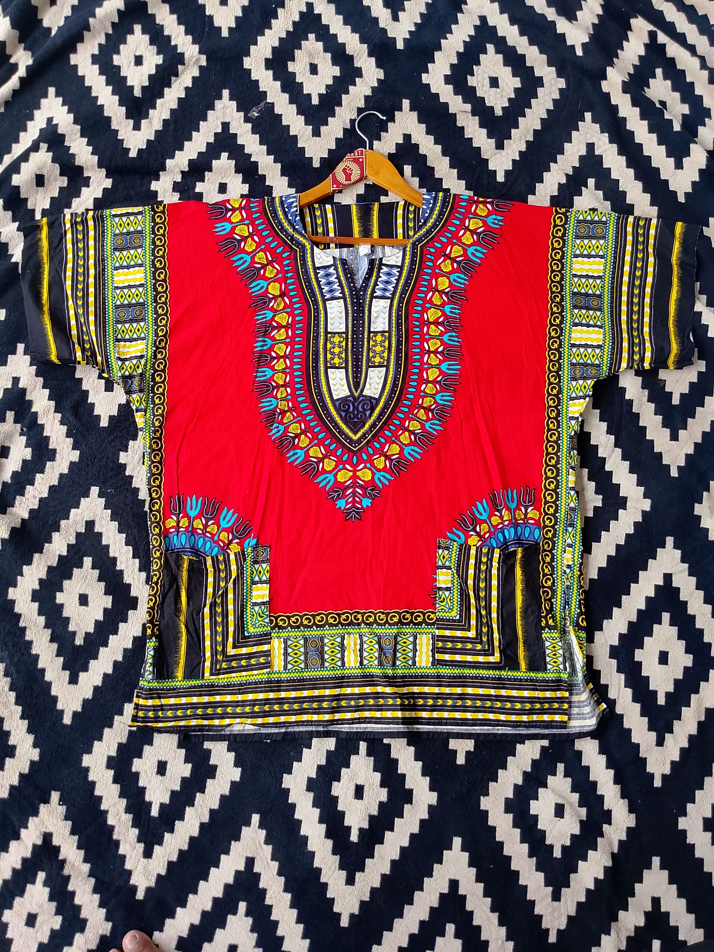 Other Traditional Dashiki Kyrgyzstan Echoes of Central Asian Craft Size US XXL / EU 58 / 5 - 2 Thumbnail