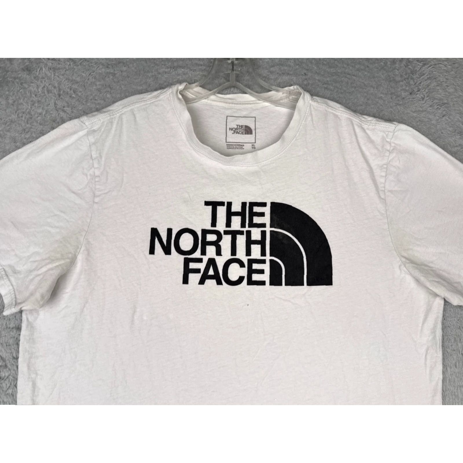 The North Face The North Face Shirt Men XL White Short Sleeve Crew 100% Cotton READ Size US XL / EU 56 / 4 - 4 Thumbnail