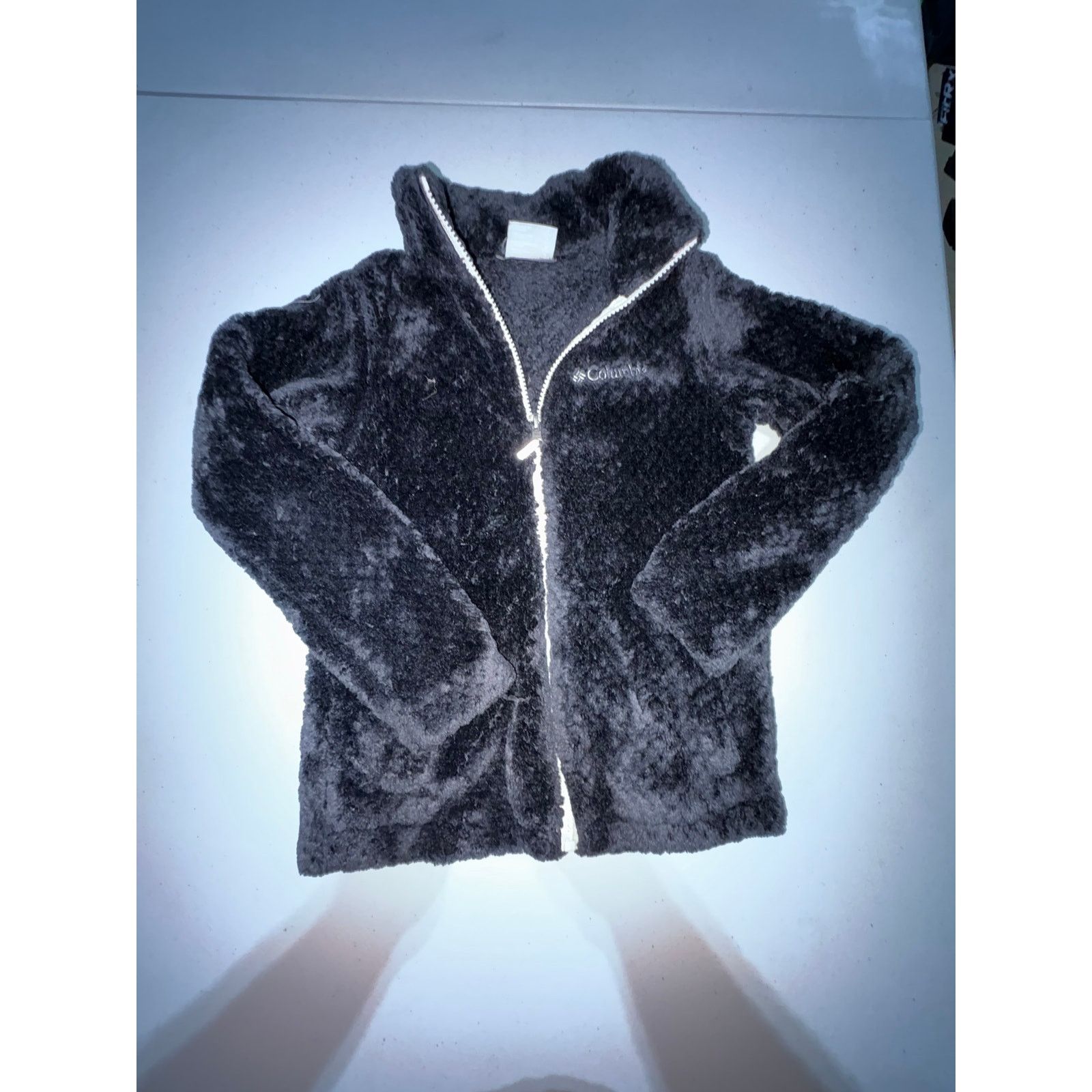 Columbia Columbia Womens Black Fleece Jacket Full Zip Soft Size Small Size S / US 4 / IT 40 - 2 Thumbnail