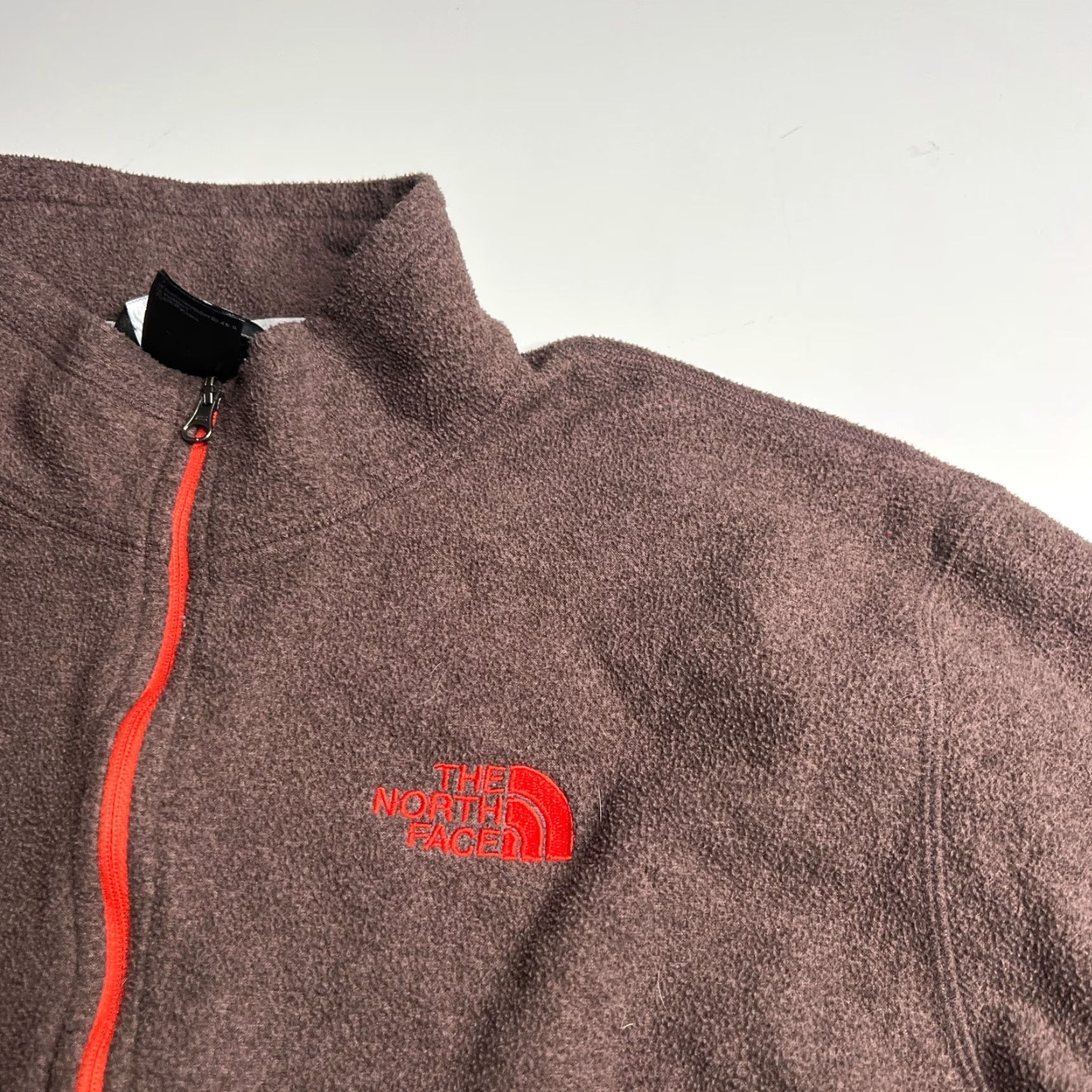 The North Face The North Face Men's XL Fleece Pullover Brown Quarter Zip Hiking Outdoor Size US XL / EU 56 / 4 - 6 Thumbnail