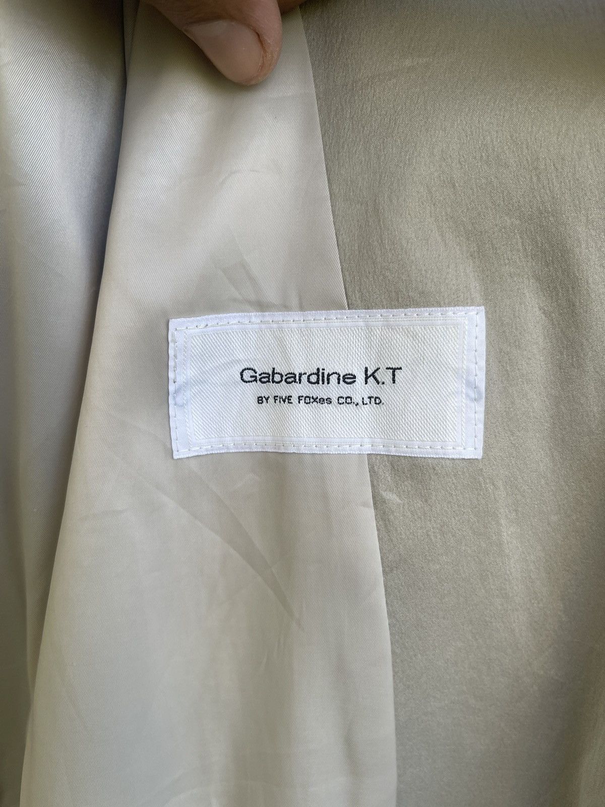 Designer Gabardine K.T Lightweight Technical Hooded Coat - Size 11 Size US M / EU 48-50 / 2 - 19 Thumbnail