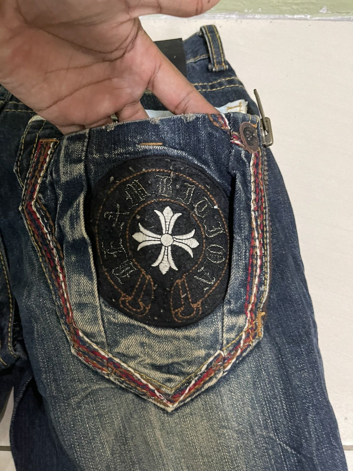Japanese Brand Be Ambition skull edition Size US 30 / EU 46 - 9 Thumbnail