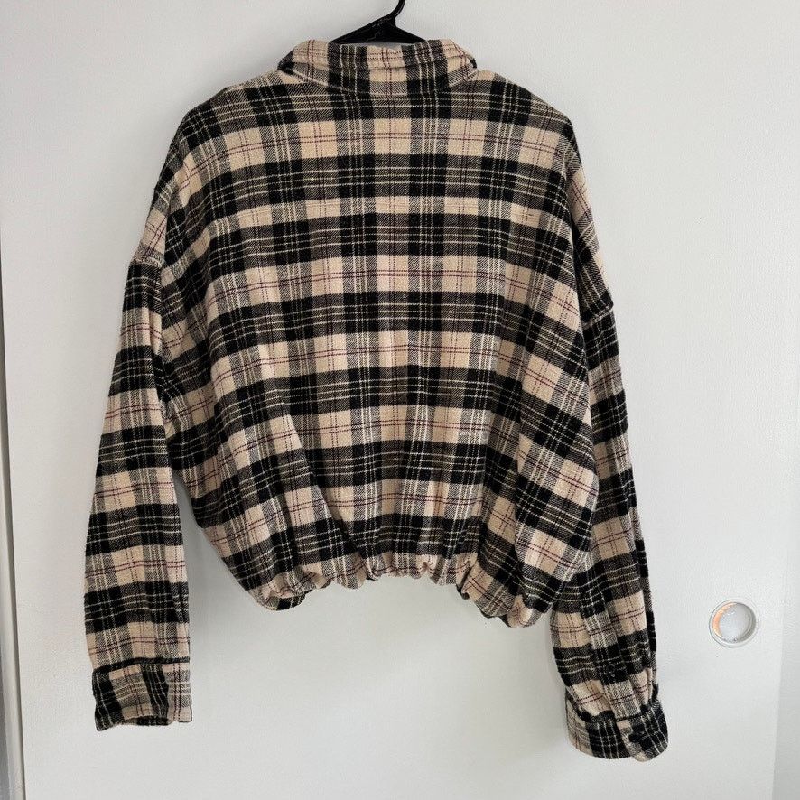 R13 R13 Plaid Gathered Hem Workshirt Size XS Size XS / US 0-2 / IT 36-38 - 8 Thumbnail