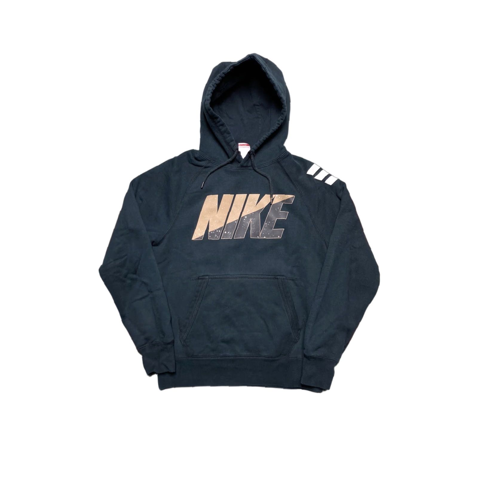 Nike Nike Pullover Hoodie Sweatshirt Spellout Logo Black Small Adult Mens Hooded Size US S / EU 44-46 / 1 - 1 Thumbnail