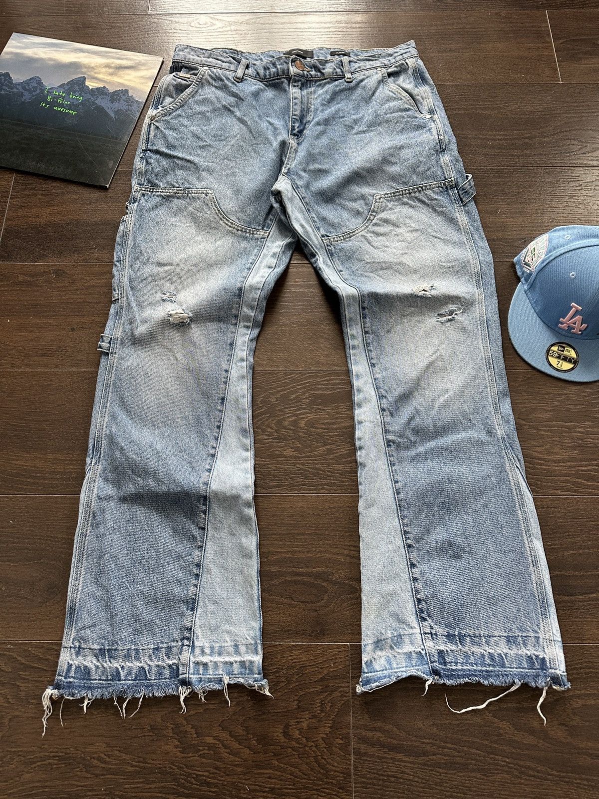 Other Custommade Flared Workwear Jeans Size US 34 / EU 50 - 1 Thumbnail