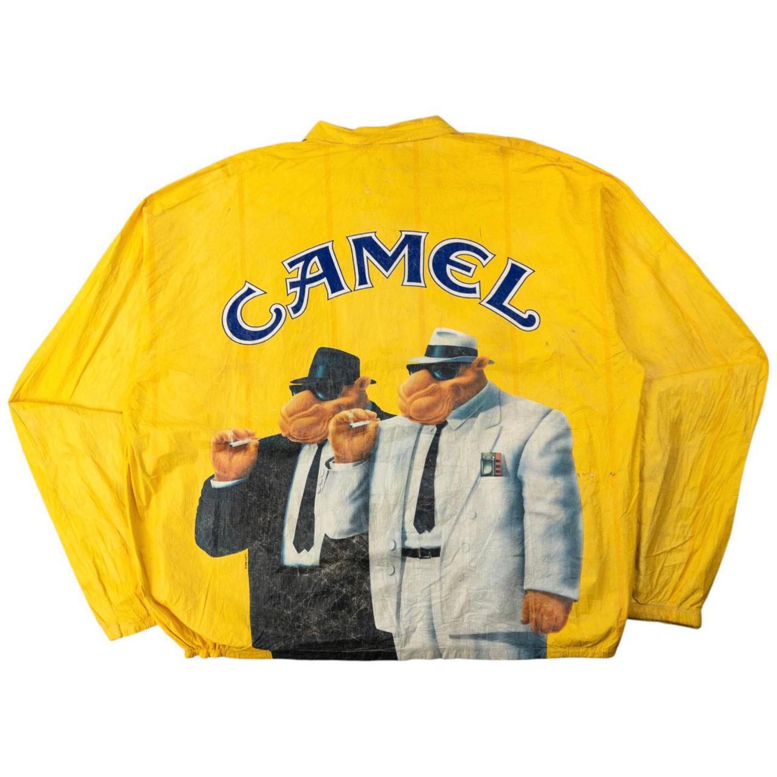 Camel Vintage Camel Cigarettes Lightweight Zip Up Jacket Size XL Size US XL / EU 56 / 4 - 1 Thumbnail