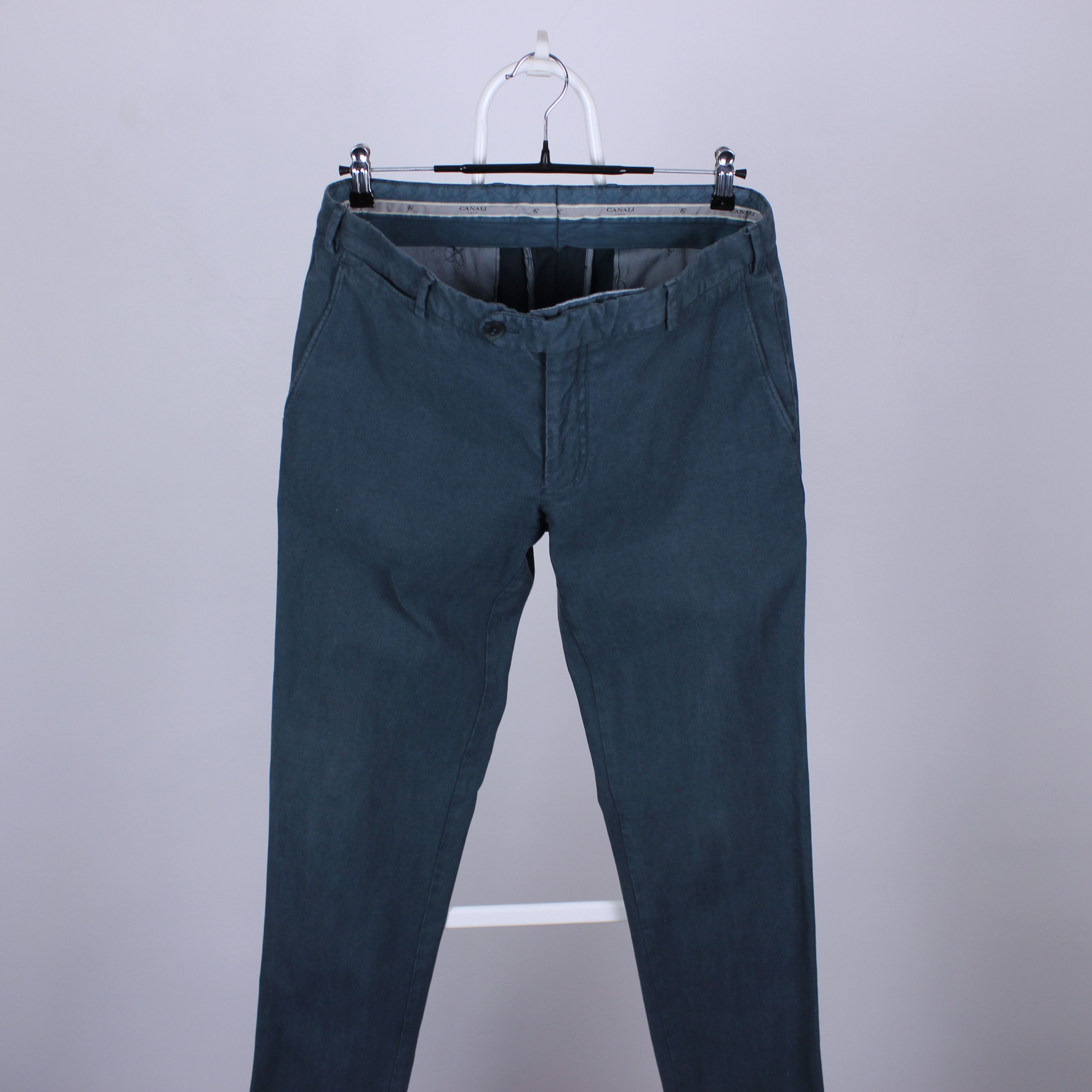 Canali Canali casual pants vintage 50 34 M L italy Size US 34 / EU 50 - 1 Thumbnail