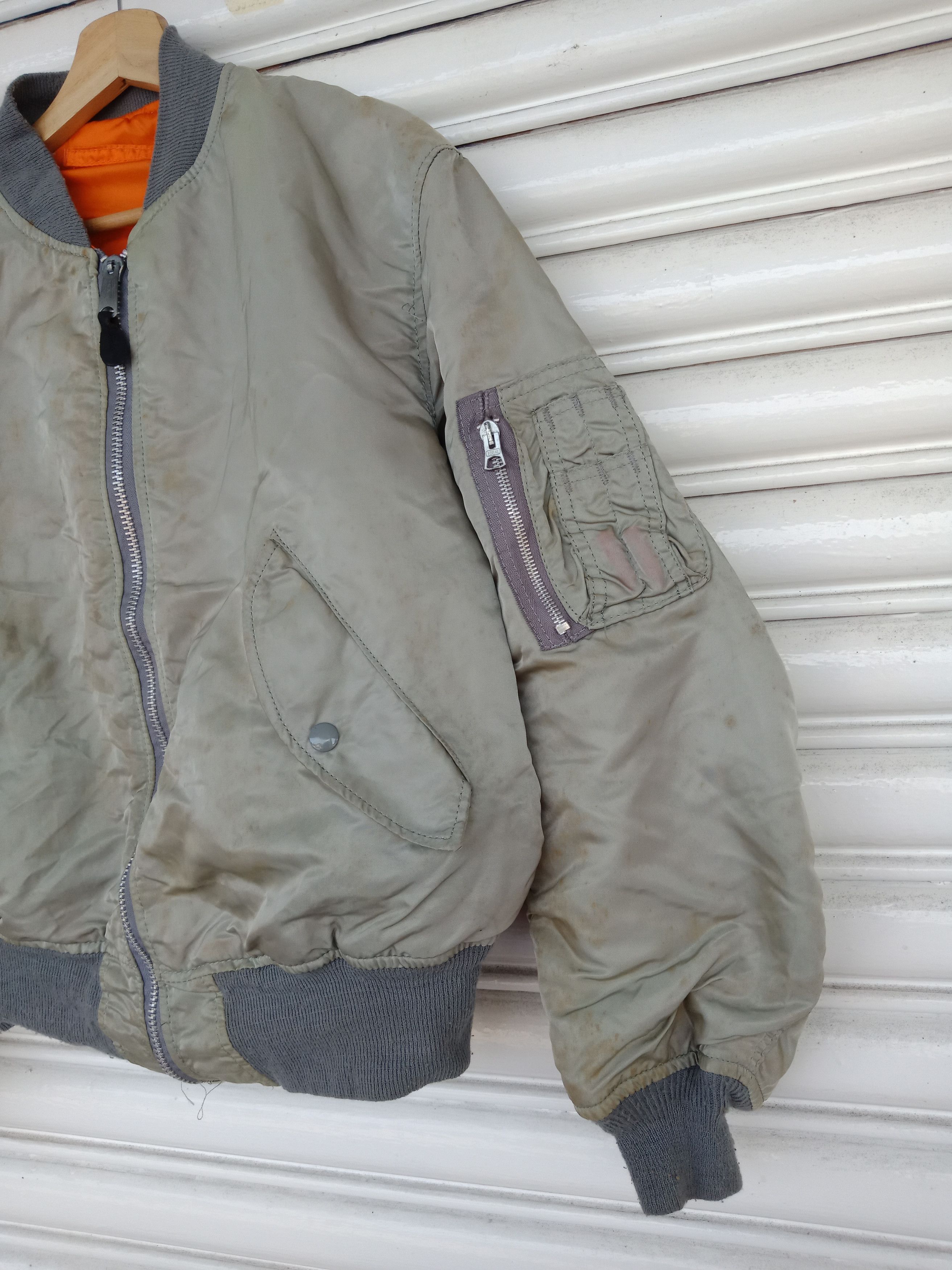 Alpha Industries Alpha Industries Reversible Flight Bomber Jacket Size US XL / EU 56 / 4 - 7 Thumbnail