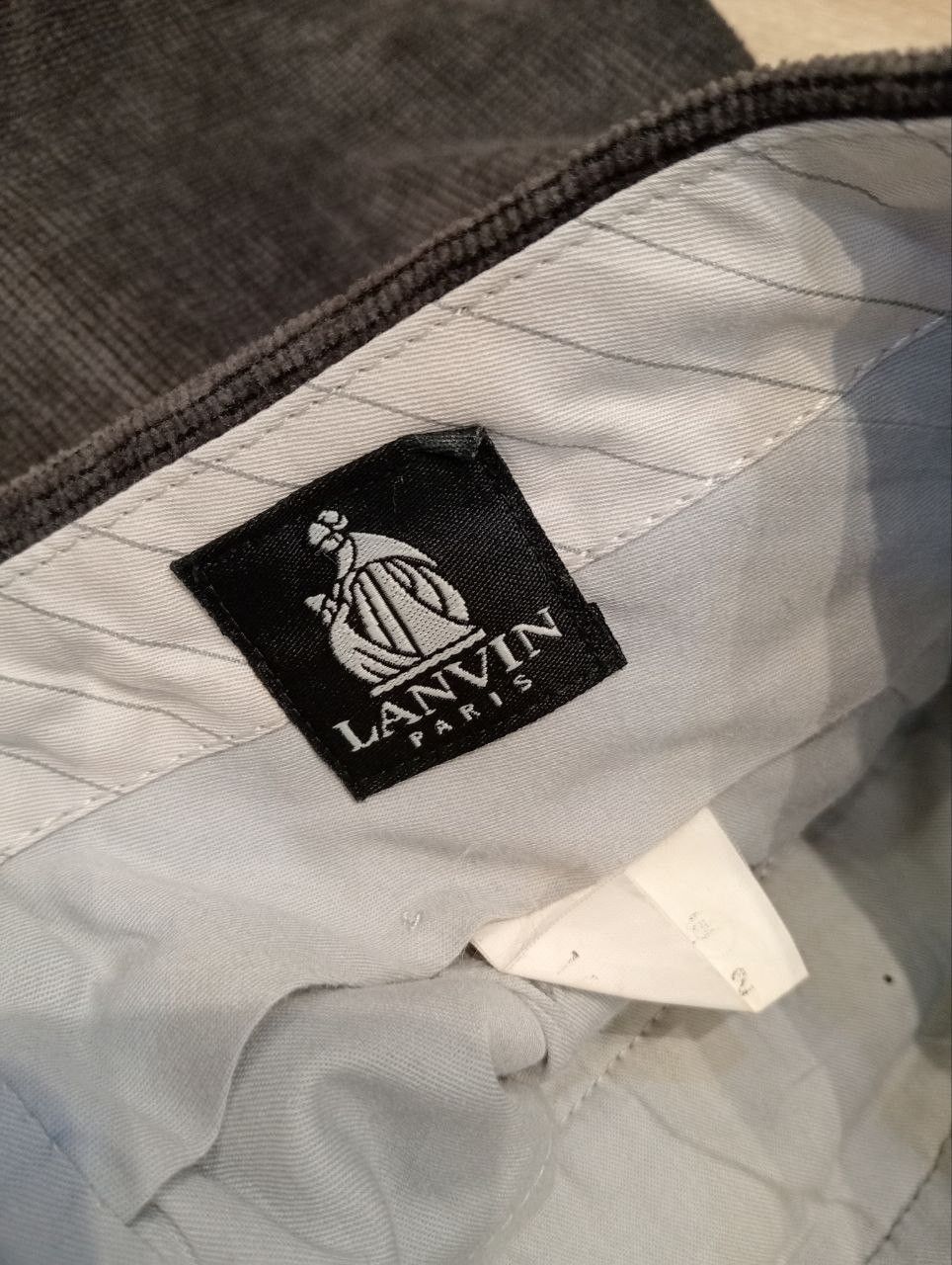 Lanvin VINTAGE LANVIN PARIS BAGGY CORDUROY PANTS Size US 29 - 5 Thumbnail