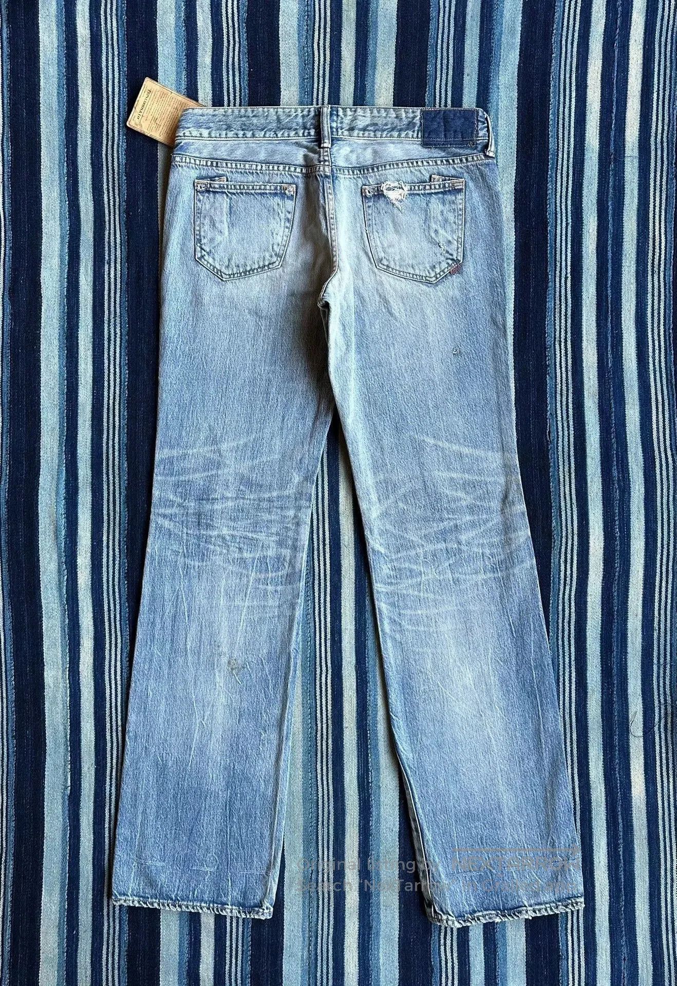 Prps Blue Distressed Denim Jeans. Size US 30 / EU 46 - 2 Thumbnail