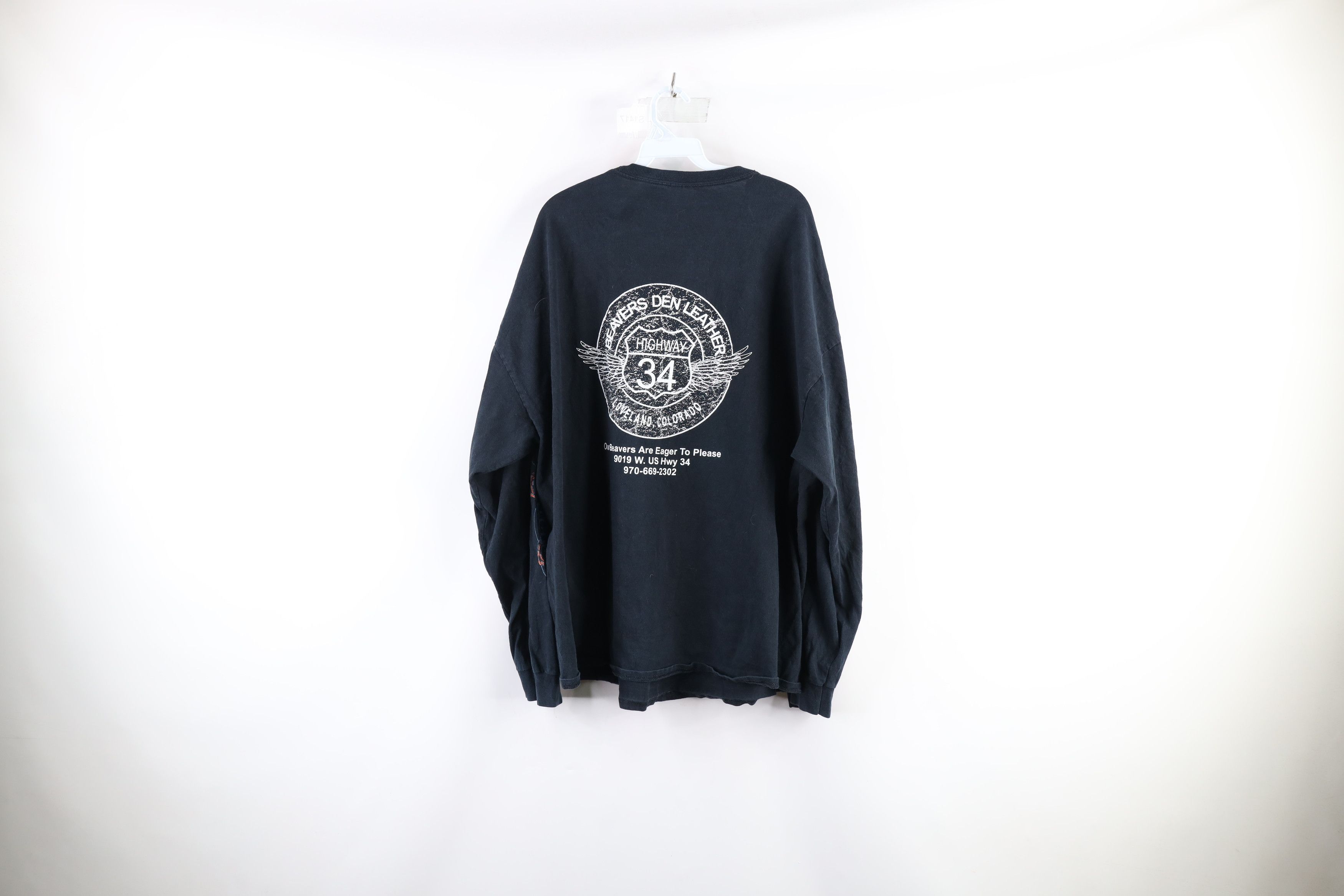 Vintage Vintage Easyriders Out Motorcycle Dog Long Sleeve T-Shirt Size US XXL / EU 58 / 5 - 7 Thumbnail