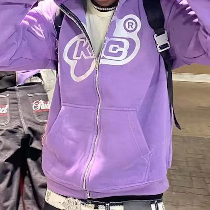 Japanese Brand × Vintage Y2K Styled Hoodie Size US L / EU 52-54 / 3 - 4 Thumbnail