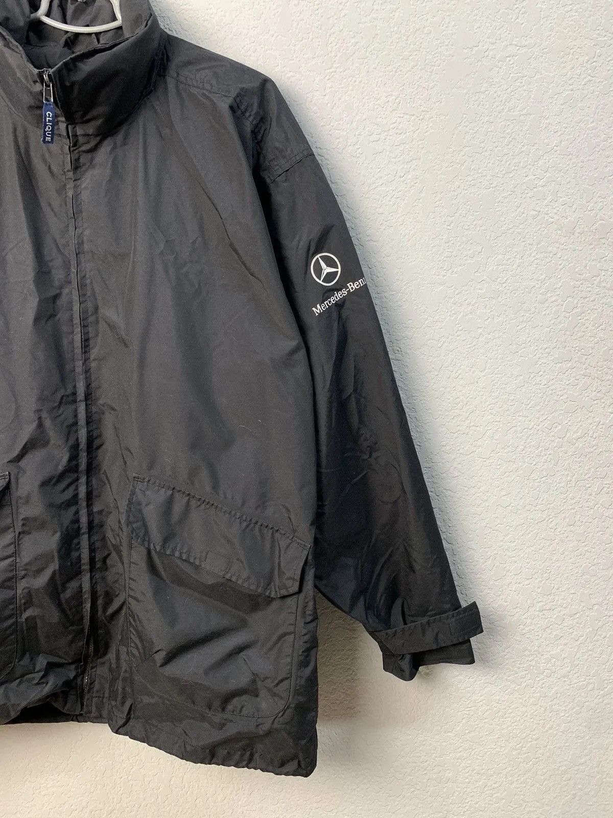 Mercedes-Benz × Vintage Mercedes-Benz vintage Y2K nylon jacket Size US XL / EU 56 / 4 - 3 Thumbnail