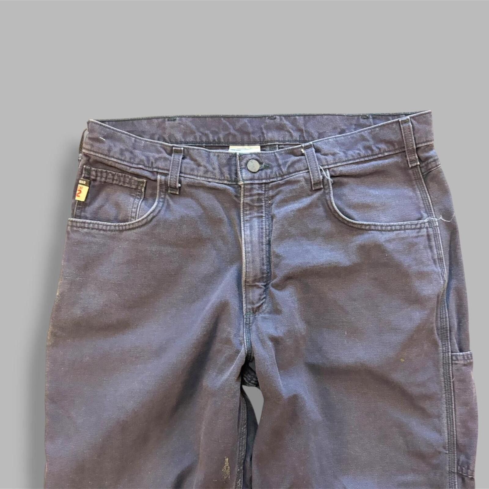 Carhartt Carhartt FR Navy Carpenter Pants Size US 36 / EU 52 - 6 Thumbnail