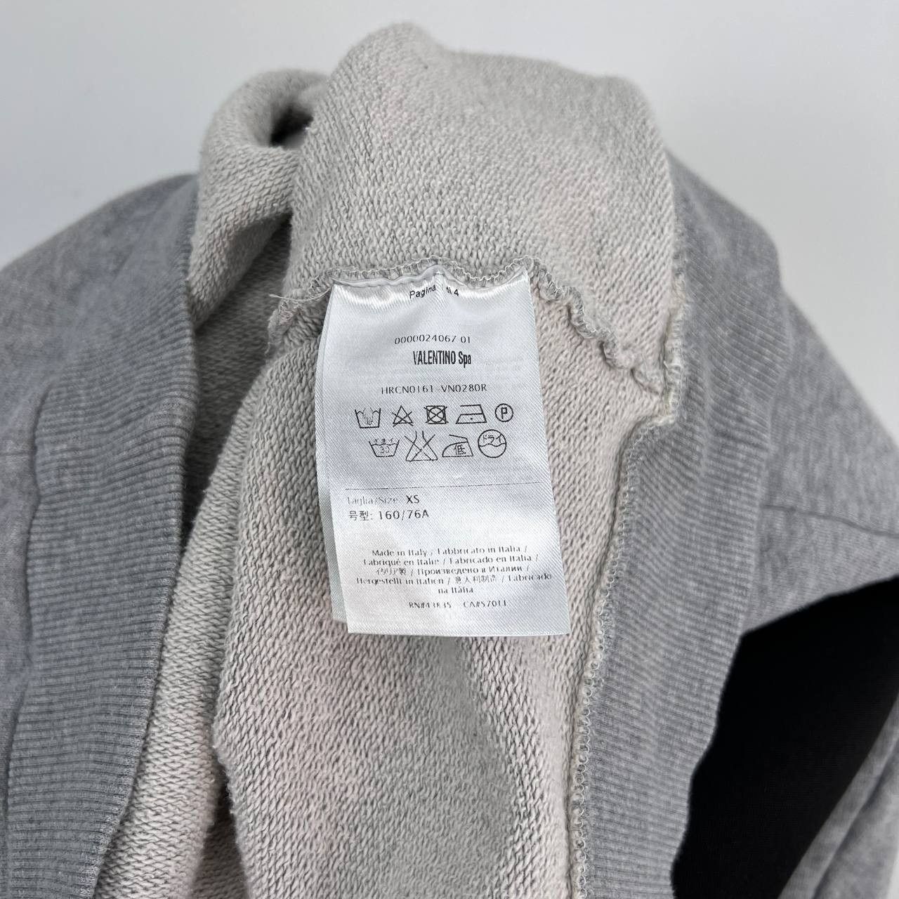 RED Valentino RED Valentino Grey Crown Print Sweatshirt #PRINCESS Graphic Size XS / US 0-2 / IT 36-38 - 10 Thumbnail