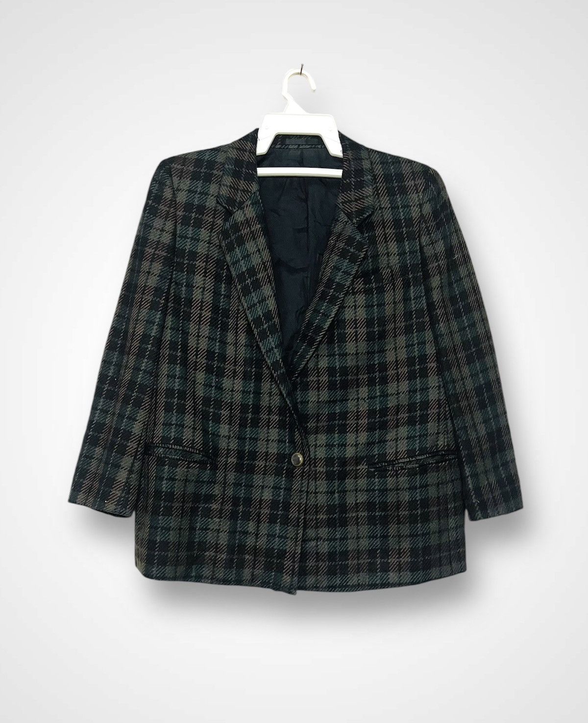 Burberry × Vintage Vintage Burberry Blazer (10) Size US M / EU 48-50 / 2 - 1 Thumbnail