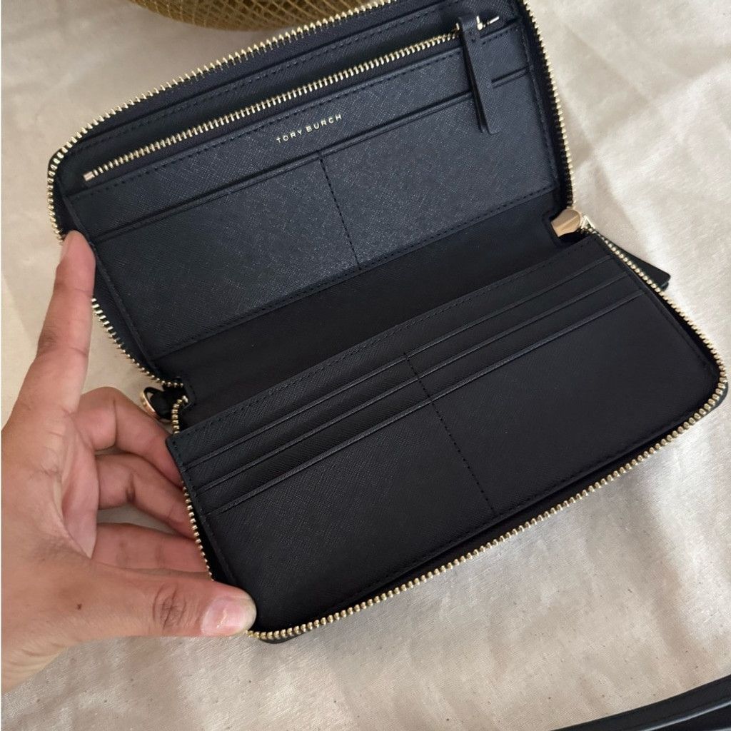 Tory Burch New tory burch Emerson continental wallet wristlet in moose Size ONE SIZE - 2 Thumbnail