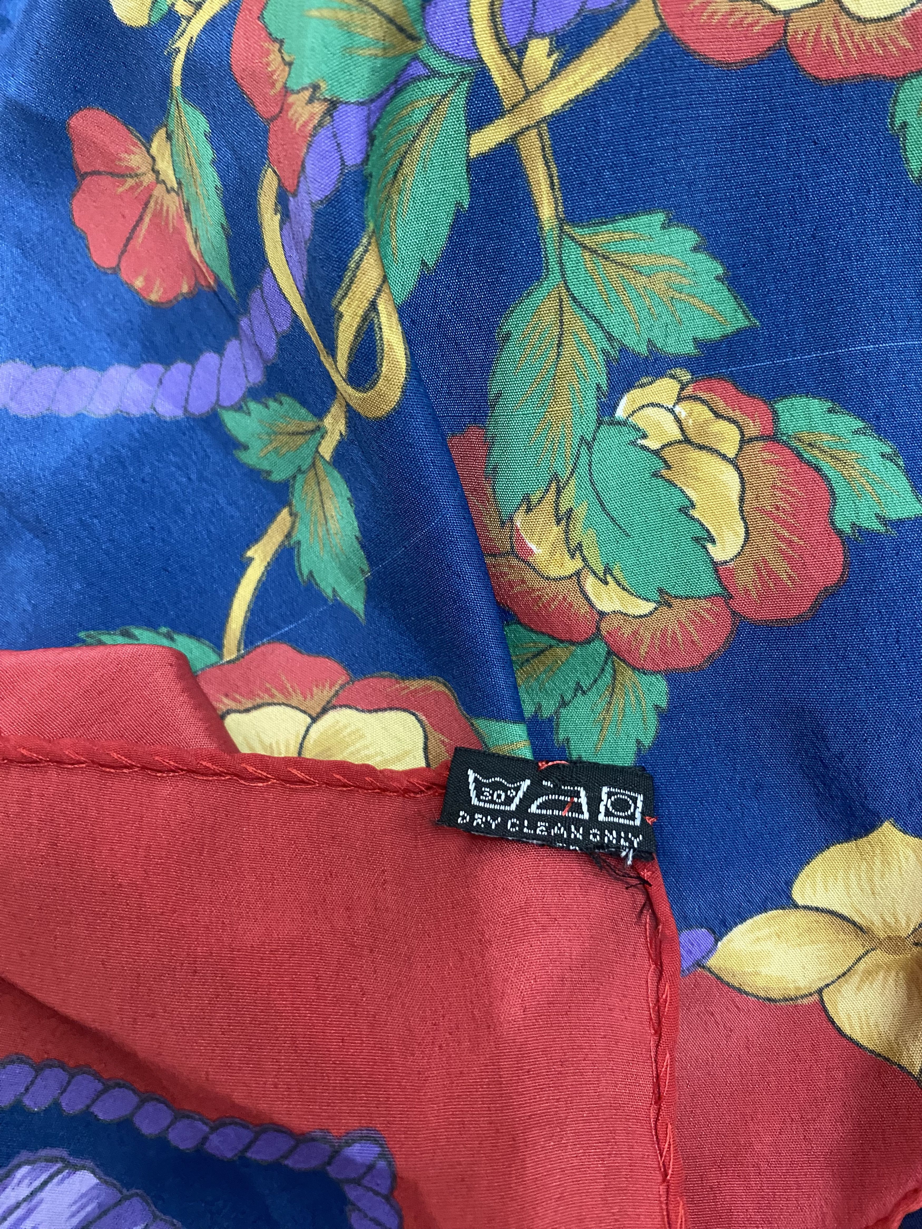 Hermes Vintage Hermes Silk Scarf Size ONE SIZE - 5 Thumbnail