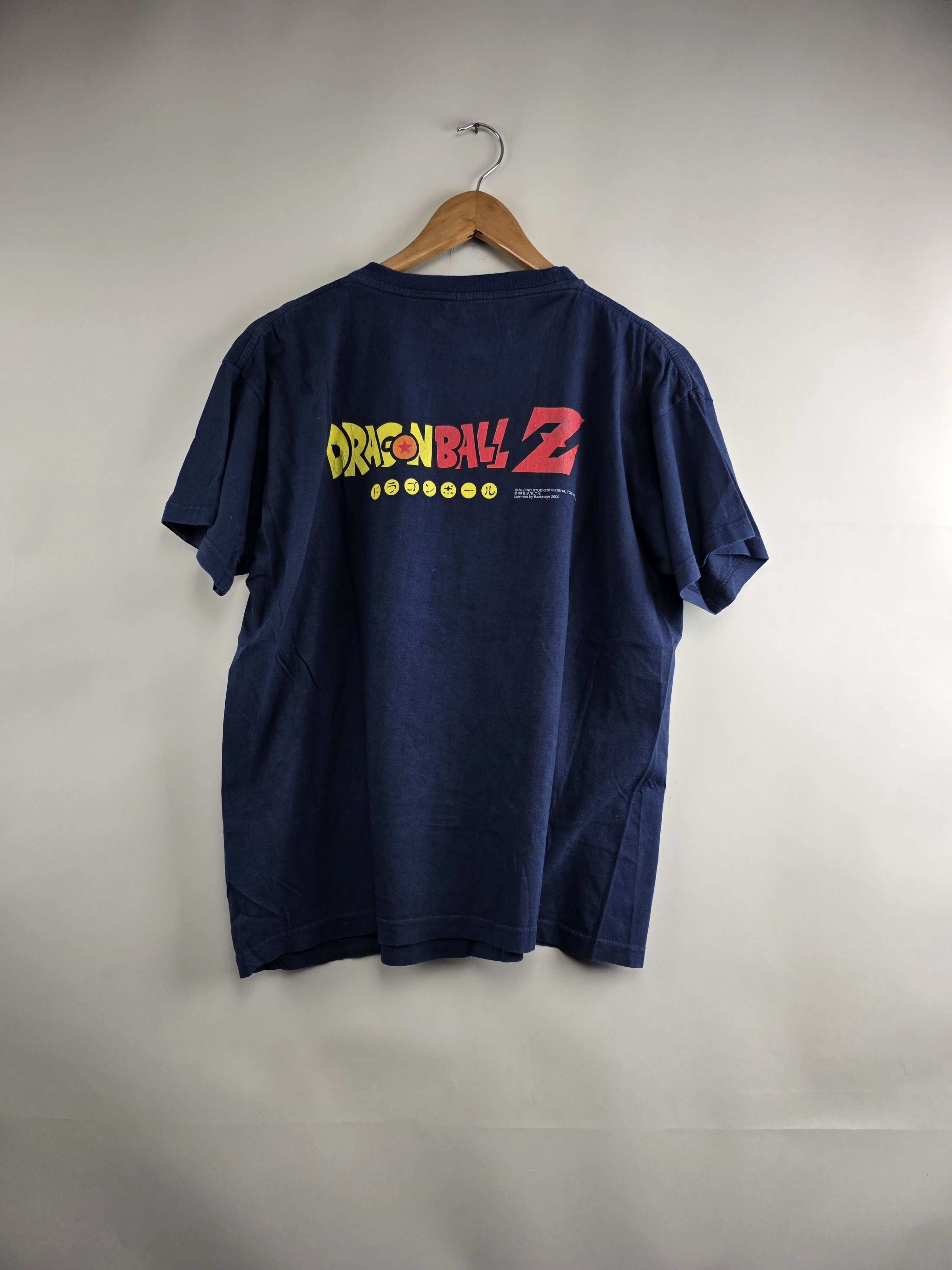 Anime × Japanese Brand × Vintage 2000 Dragon Ball Z Goku Anime Tee M 21" 25.5" Size US M / EU 48-50 / 2 - 5 Thumbnail