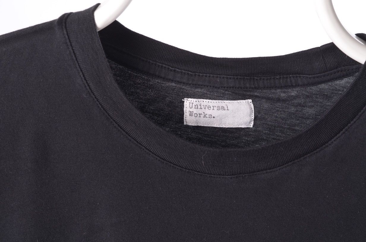 Universal Works Universal Works Black One Pocket T Shirt sz S Size US S / EU 44-46 / 1 - 3 Thumbnail