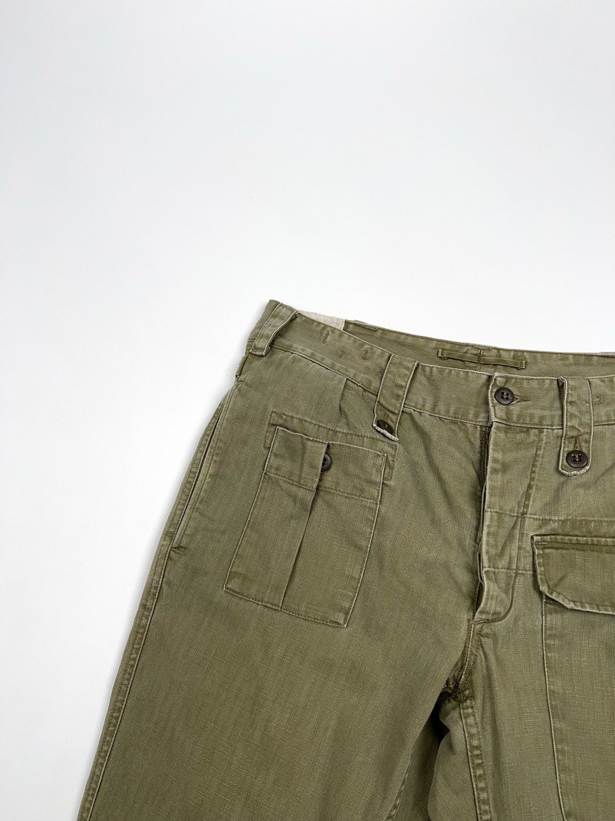 Polo Ralph Lauren Polo Ralph Lauren Military Cargo Vintage Combat Pants Battle Size US 33 - 6 Thumbnail