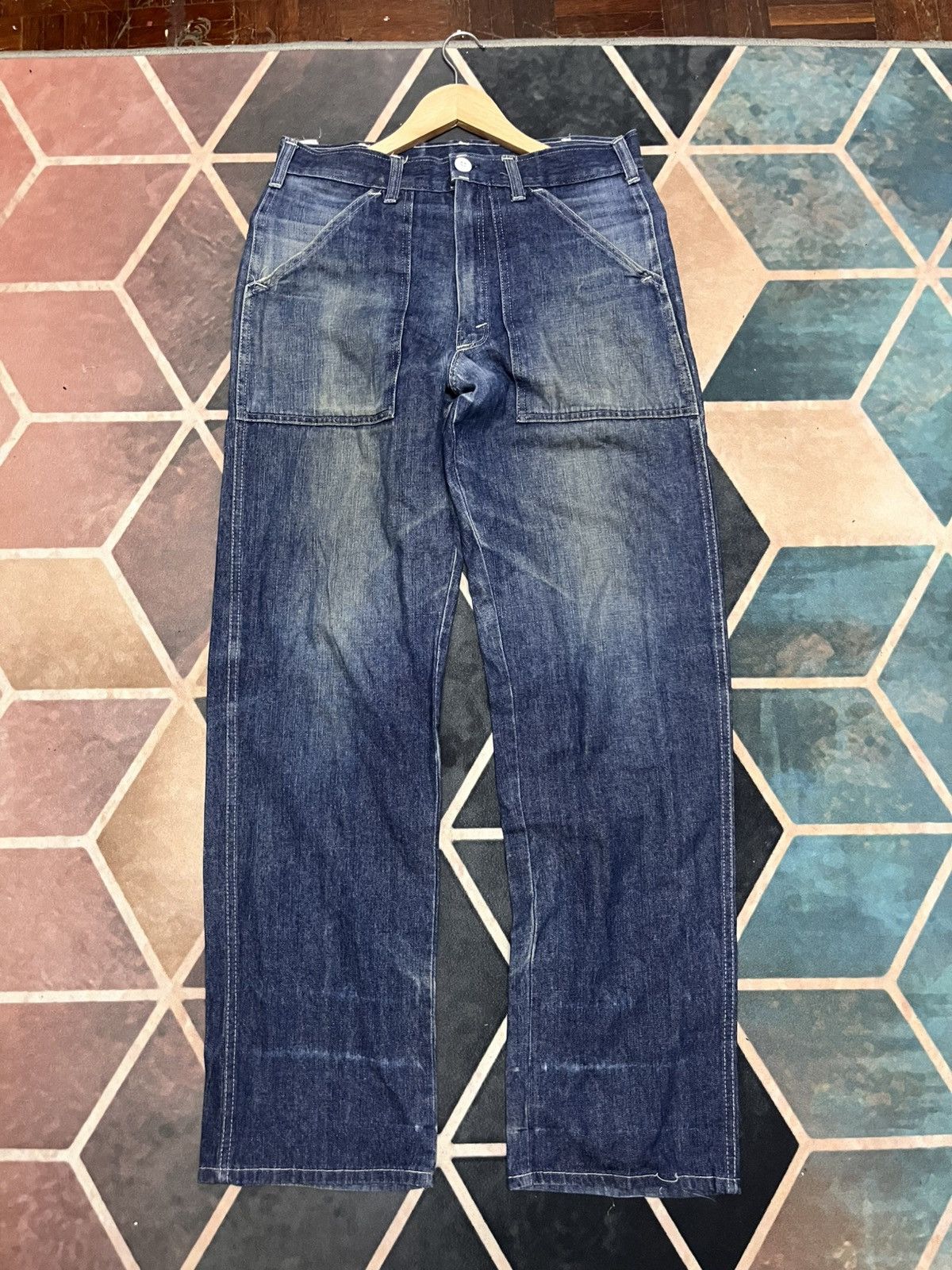 Full Count & Co. 💥Gung Ho Carpenter Workwear Jeans Size US 30 / EU 46 - 18 Thumbnail