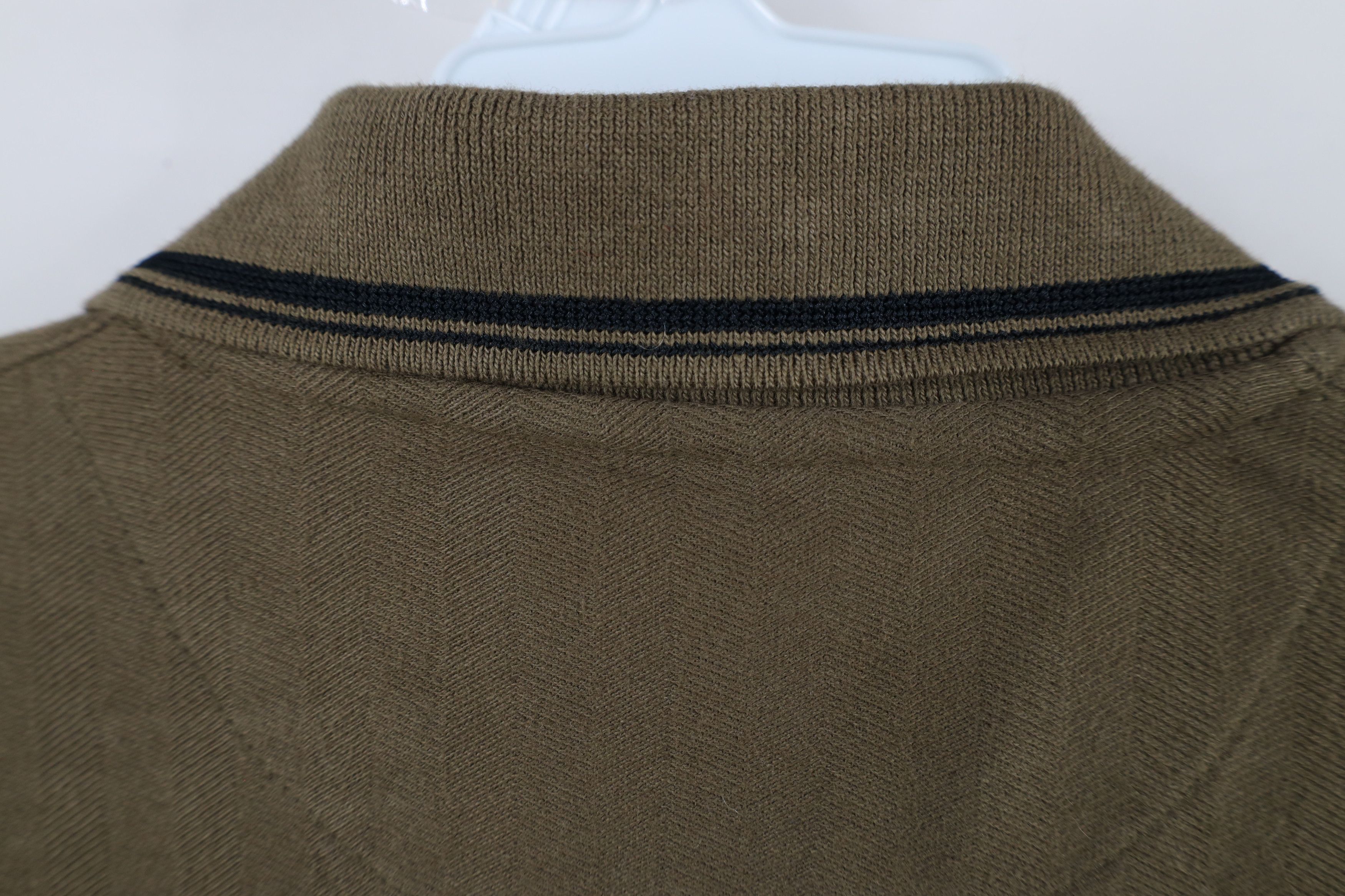 Calvin Klein × Vintage Deadstock Vintage 90s Calvin Klein Long Sleeve Polo Size US M / EU 48-50 / 2 - 8 Thumbnail