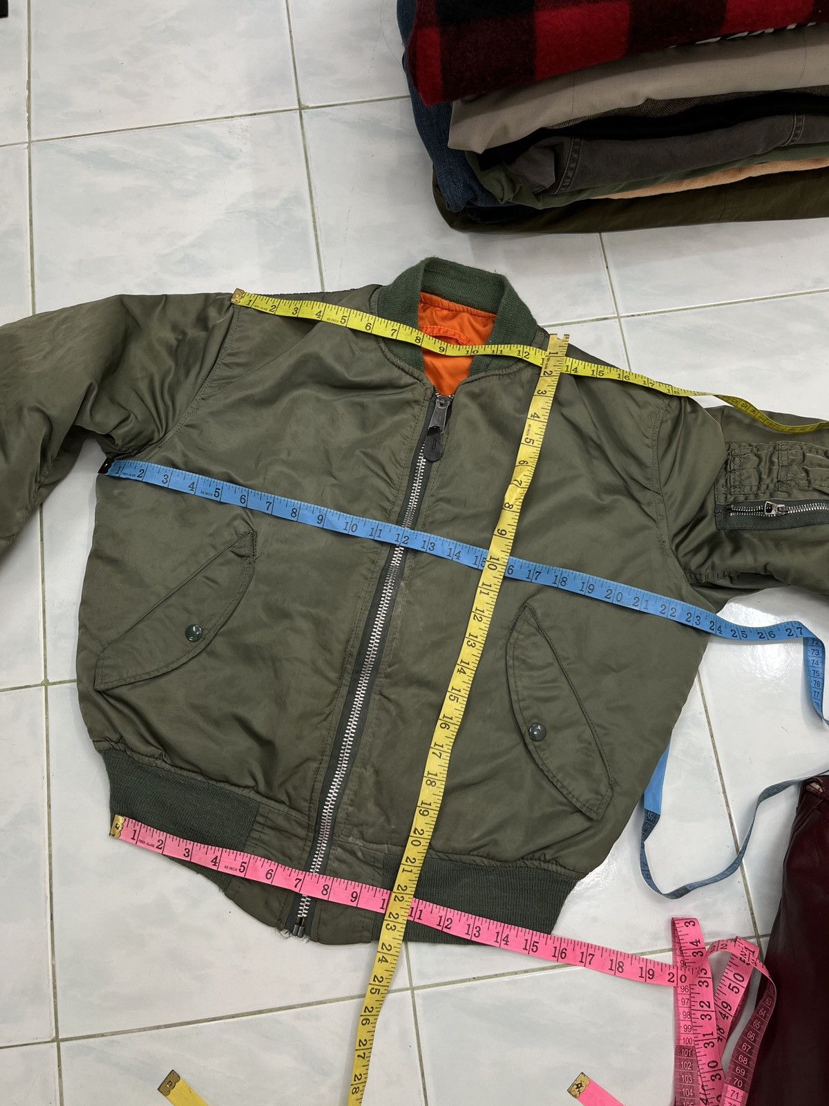 Alpha Industries 🔥🔥🔥STEALS VTG ALPHA INDUSTRIES MA1 BOMBER JACKET Size US S / EU 44-46 / 1 - 22 Thumbnail