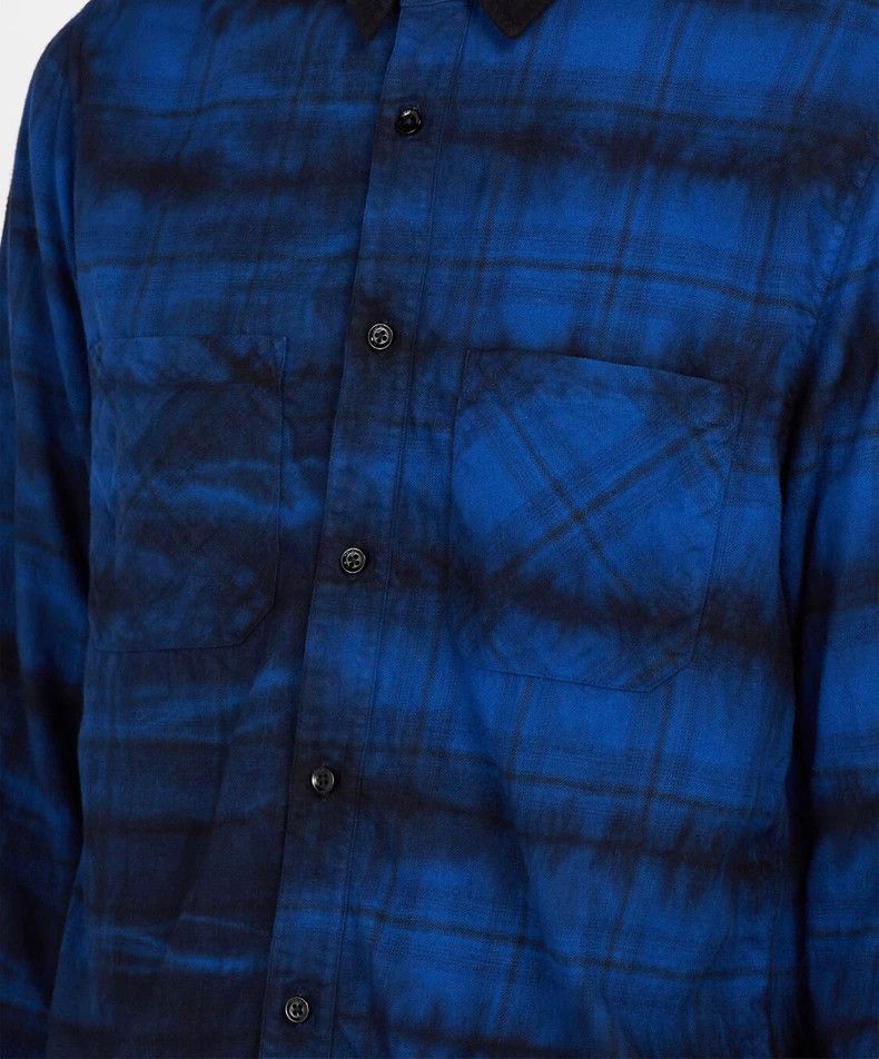 Amiri Amiri Blue tie-dyed destruction shirt 2501-Nextarrow Size US S / EU 44-46 / 1 - 6 Thumbnail