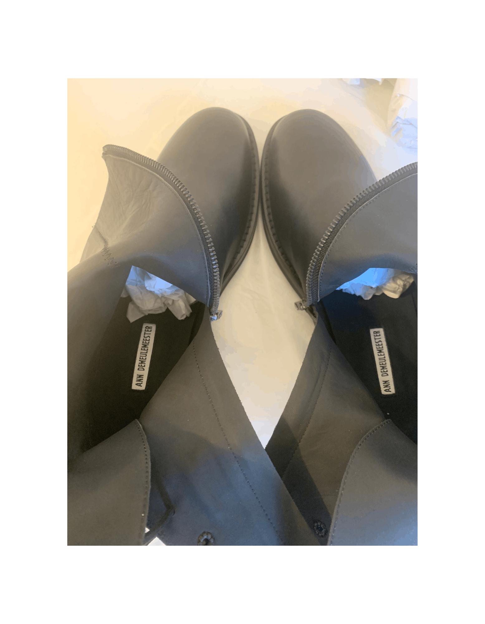 Ann Demeulemeester VITELLO OLIO NERO Size US 10 / EU 43 - 21 Thumbnail