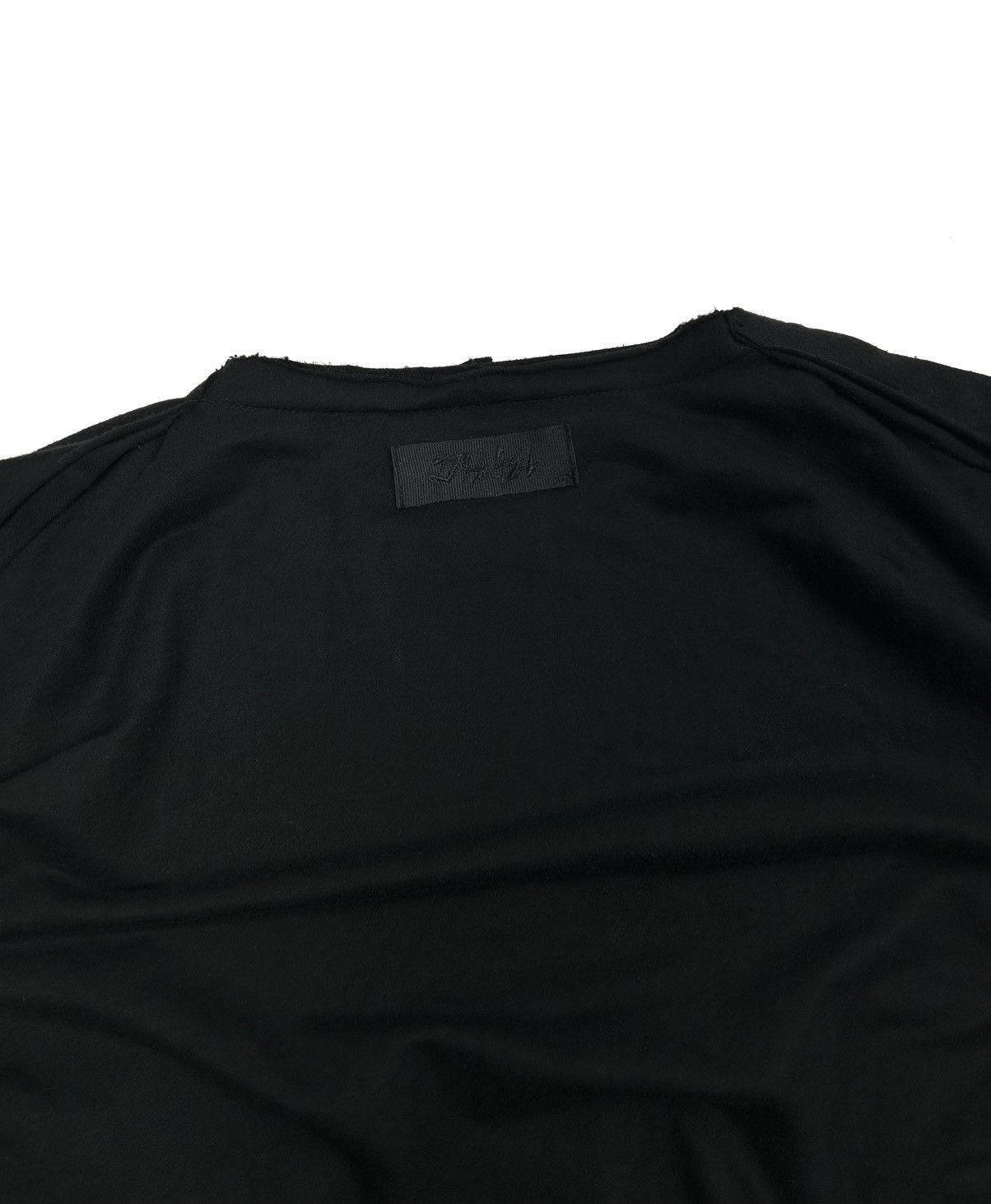 Diesel DIESEL Wmns Cropped Black Top Tee M Avant Garde Distressed Size M / US 6-8 / IT 42-44 - 10 Thumbnail