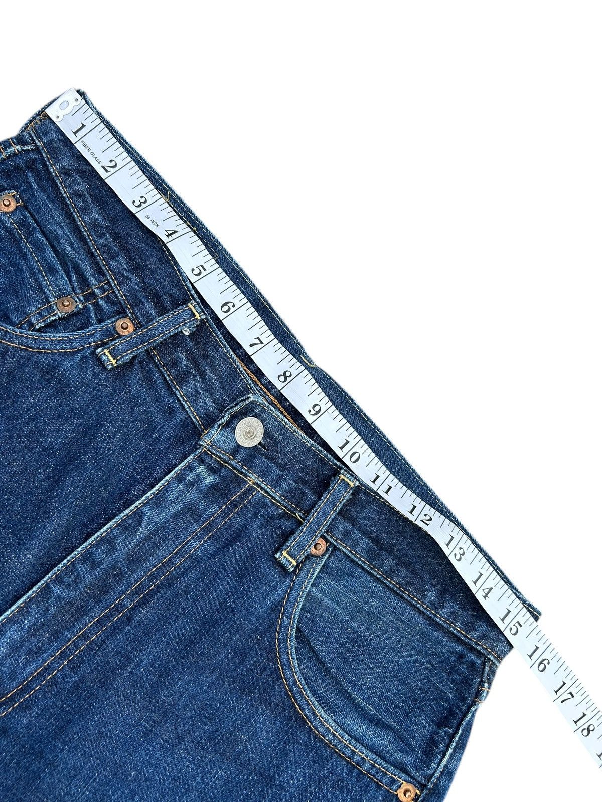 Kapital Vintage Levis Big E Selvedge Distressed Denim Jeans Size US 31 - 12 Thumbnail