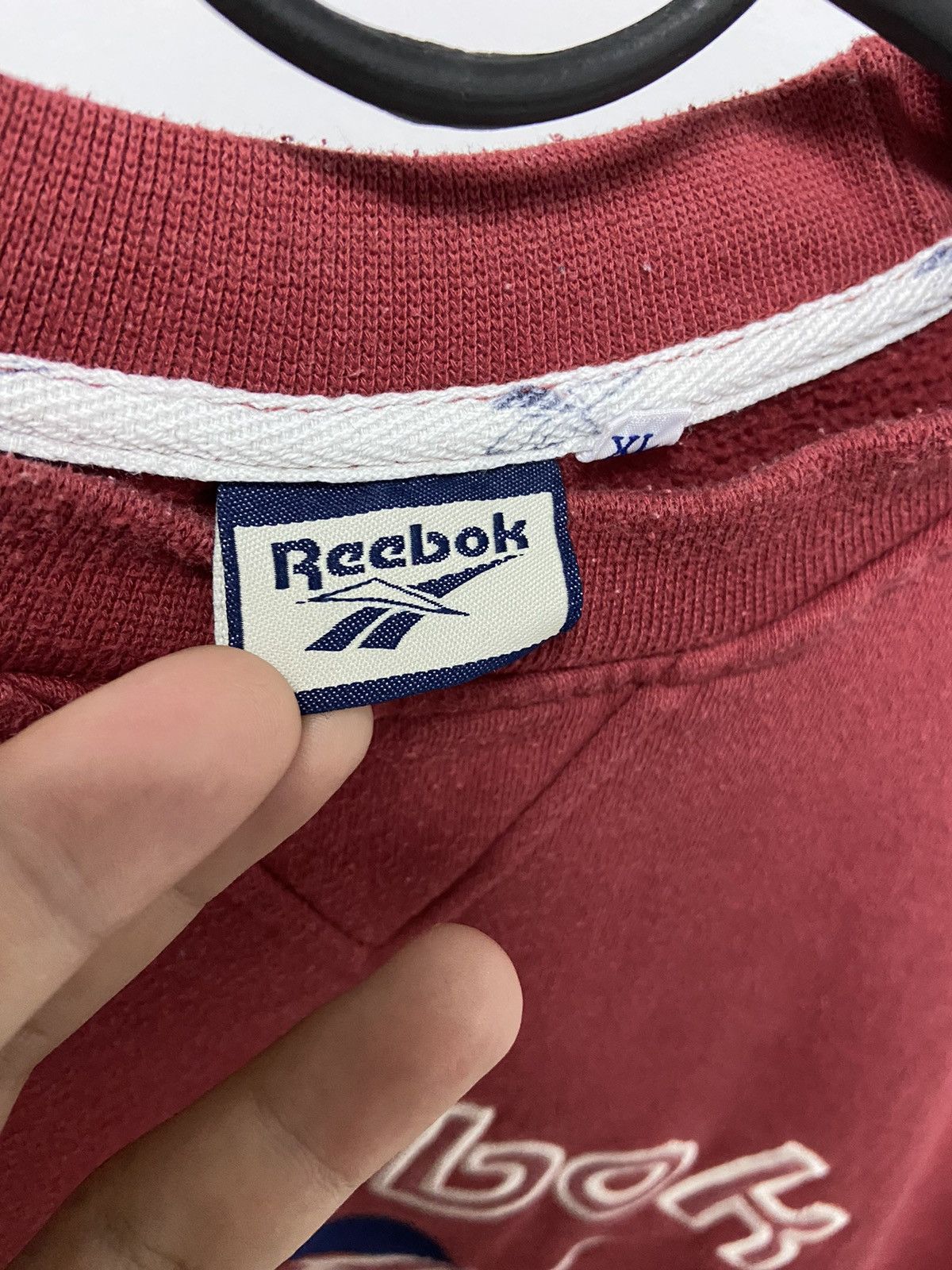 Reebok × Vintage Reebok Vintage Big Logo 90s Y2K Sweatshirt Spell Out Size US XL / EU 56 / 4 - 6 Thumbnail