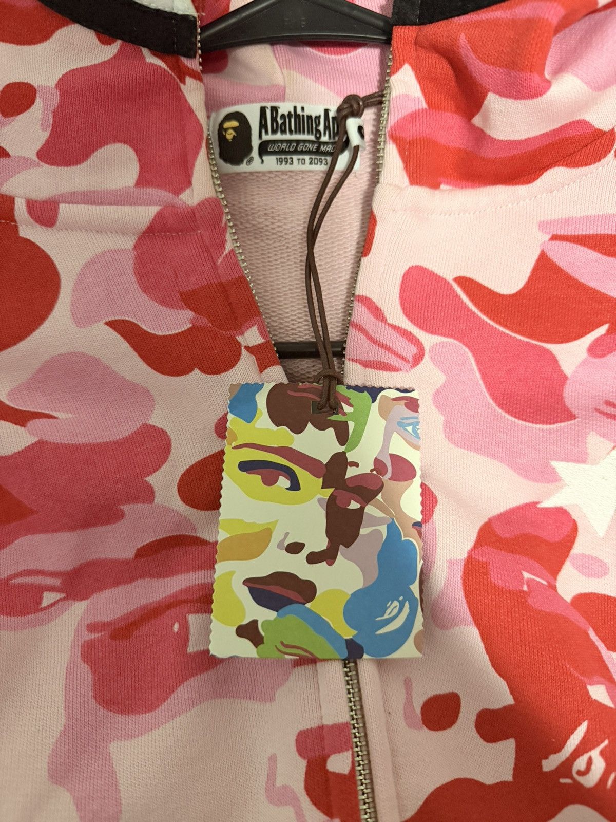 Bape BAPE X KIDSUPER CAMO SHARK FULL ZIP HOODIE MENS Size US M / EU 48-50 / 2 - 3 Thumbnail