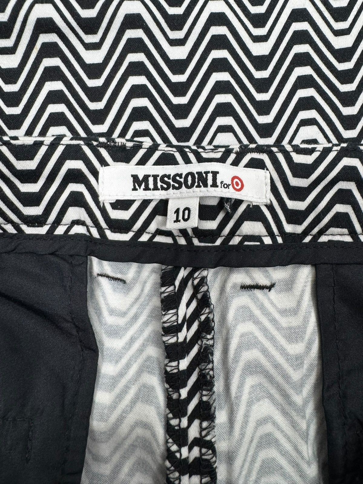 Missoni Missoni Crop Chino Pants Geometric Pattern size 10 Size 28" / US 6 / IT 42 - 10 Thumbnail