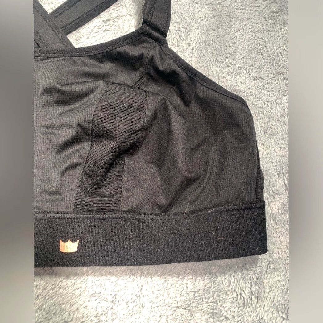 Vintage SHEFIT Black Sports Bra Size ONE SIZE - 3 Thumbnail