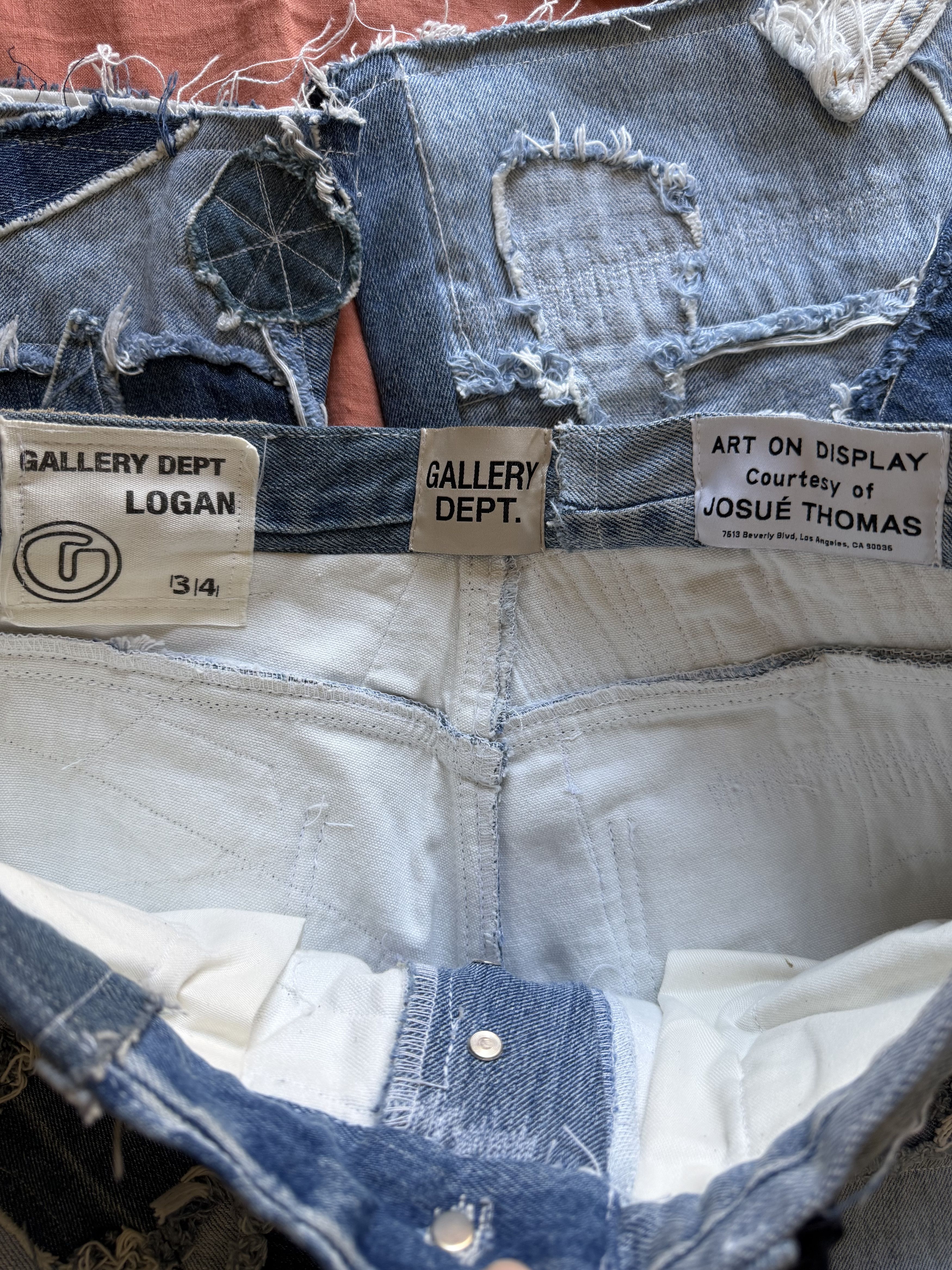 Gallery Dept. Gallery Dept. Logan Recycled Denim Jeans in Blue Size US 34 / EU 50 - 12 Thumbnail