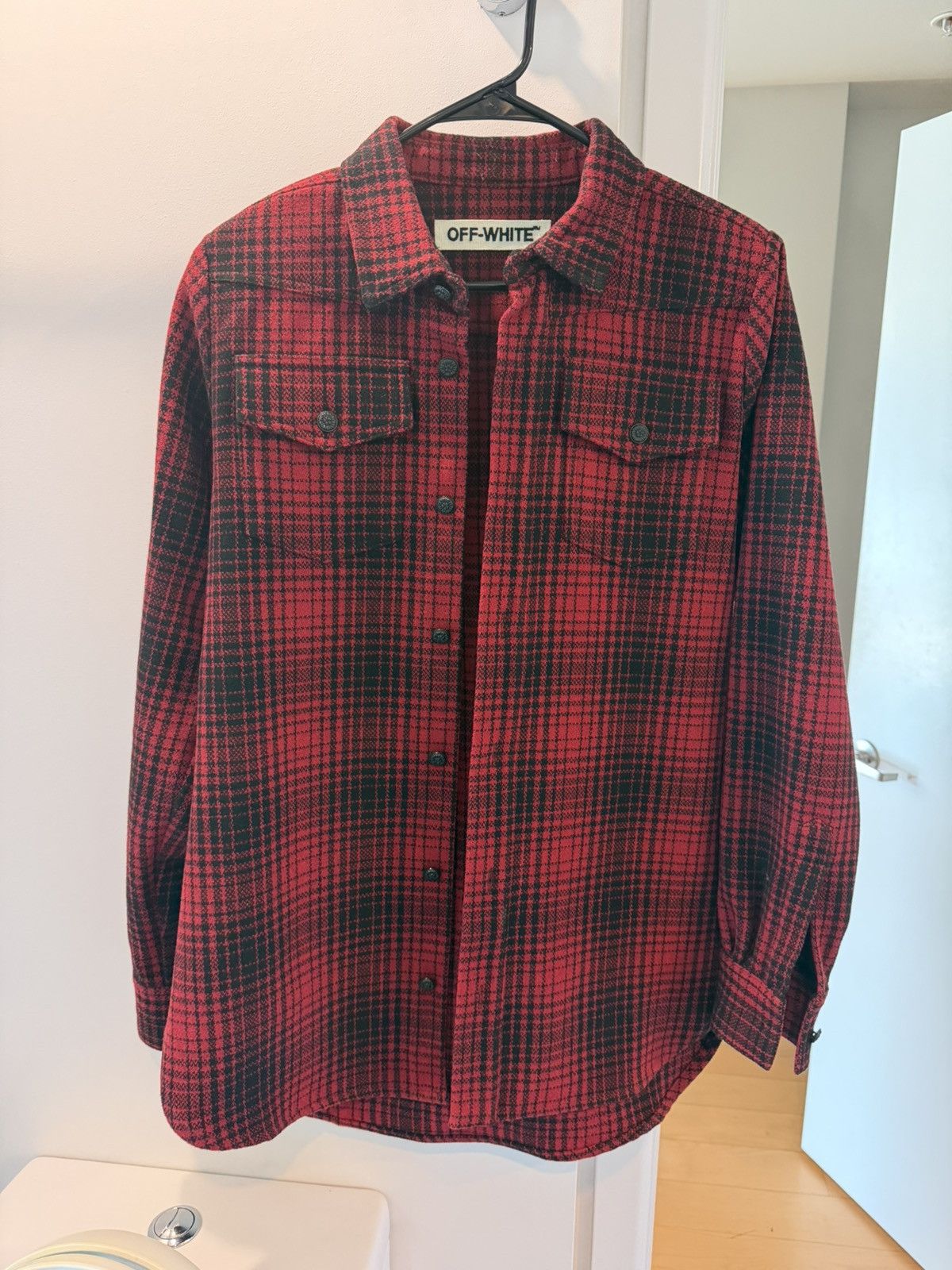 Off-White Off White Flannel Size US XXS / EU 40 - 1 Thumbnail