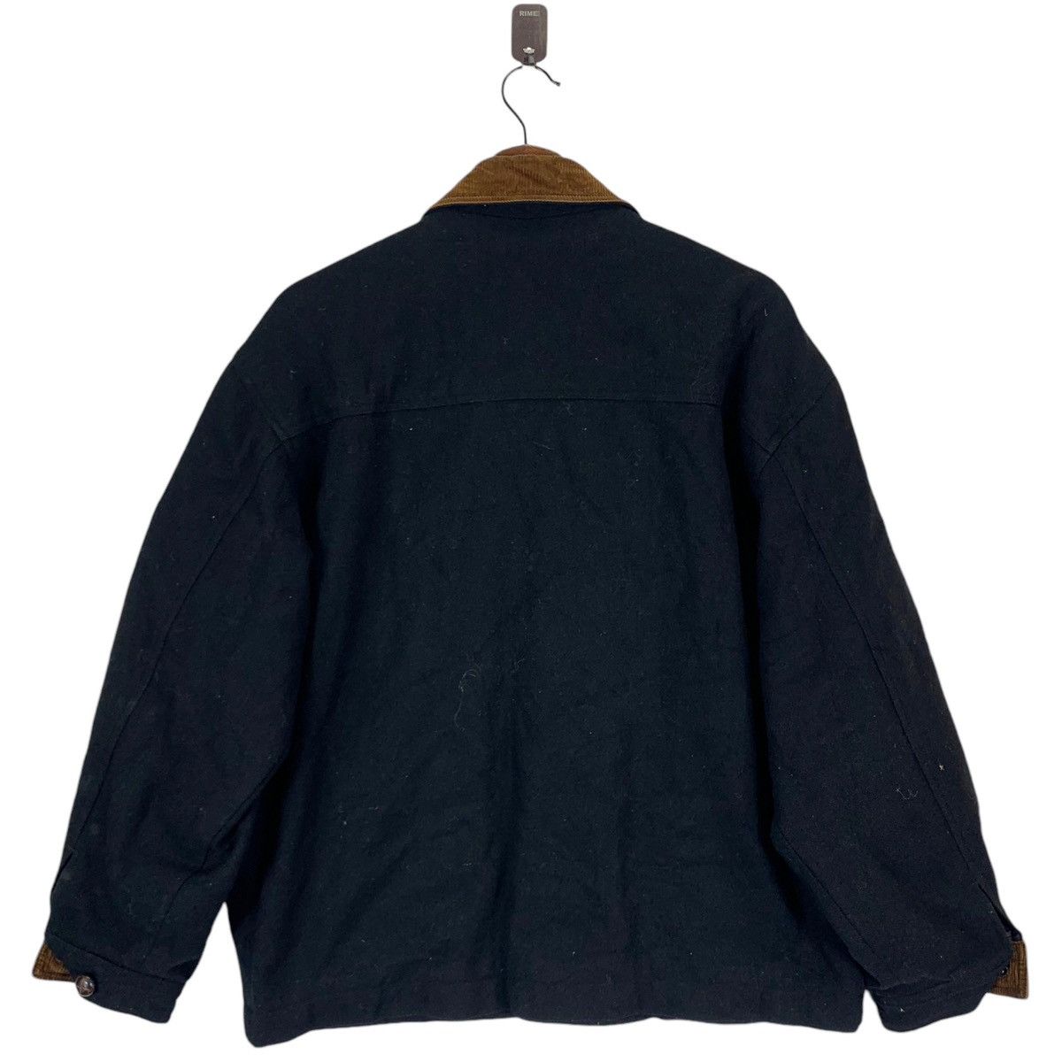 Issey Miyake × Vintage Vintage Leonte Independence Union Made Bomber Wool Jacket Size US M / EU 48-50 / 2 - 7 Thumbnail