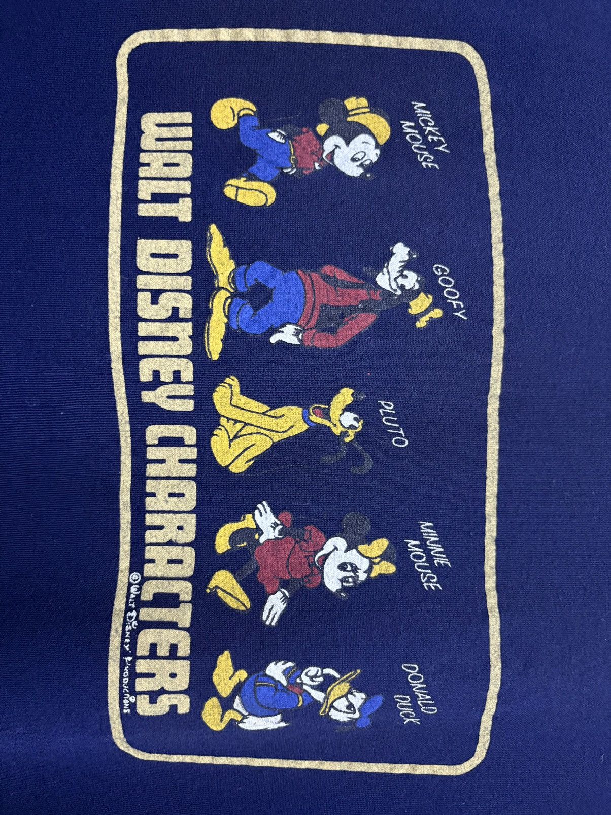 Vintage Vintage 80’s Walt Disney Mickey Mouse ( Japan Made ) T-Shirt Size US S / EU 44-46 / 1 - 6 Thumbnail