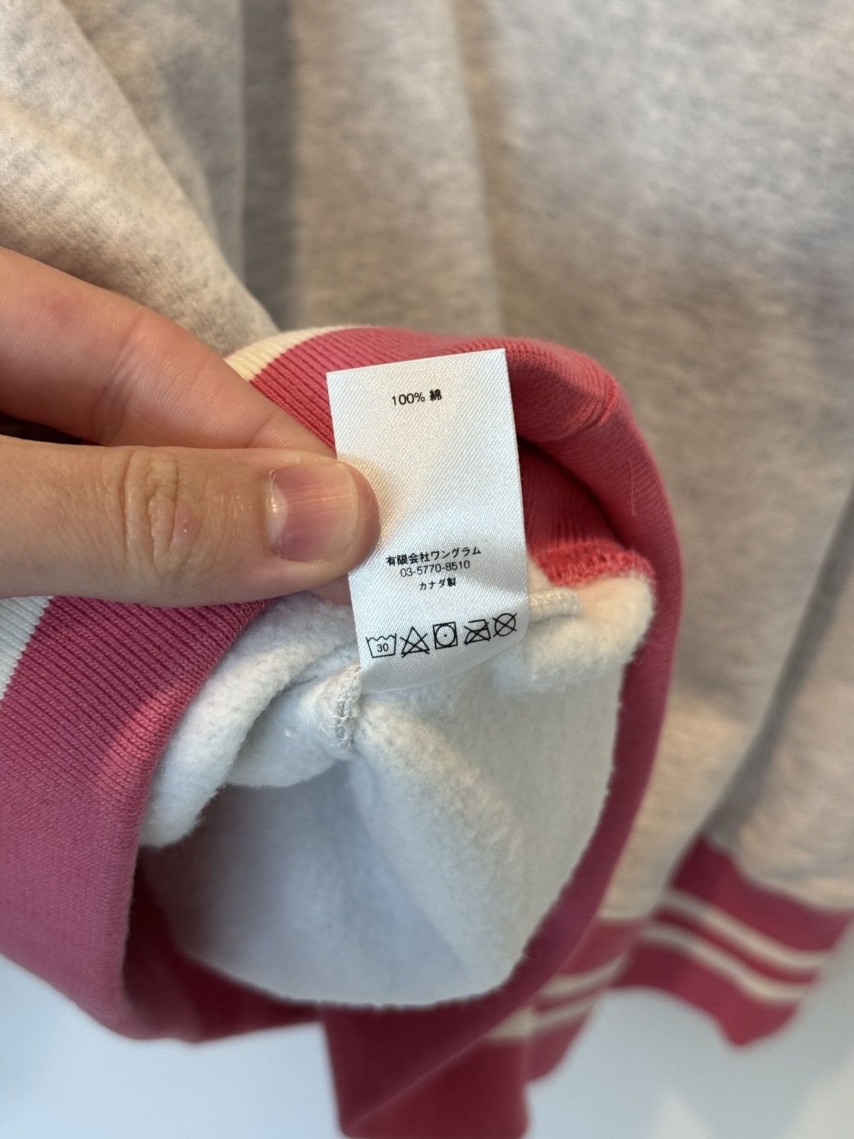 Supreme Supreme Mens Supreme Team Red Grey Crewneck Sweater size L Size US L / EU 52-54 / 3 - 10 Thumbnail