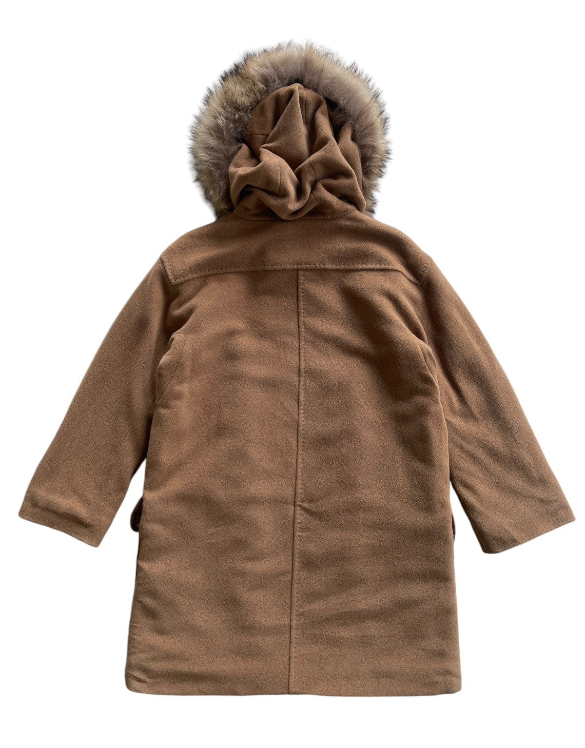 Max Mara Max Mara Double Breasted Camel Hair Hoodies Coat Size M / US 6-8 / IT 42-44 - 5 Thumbnail