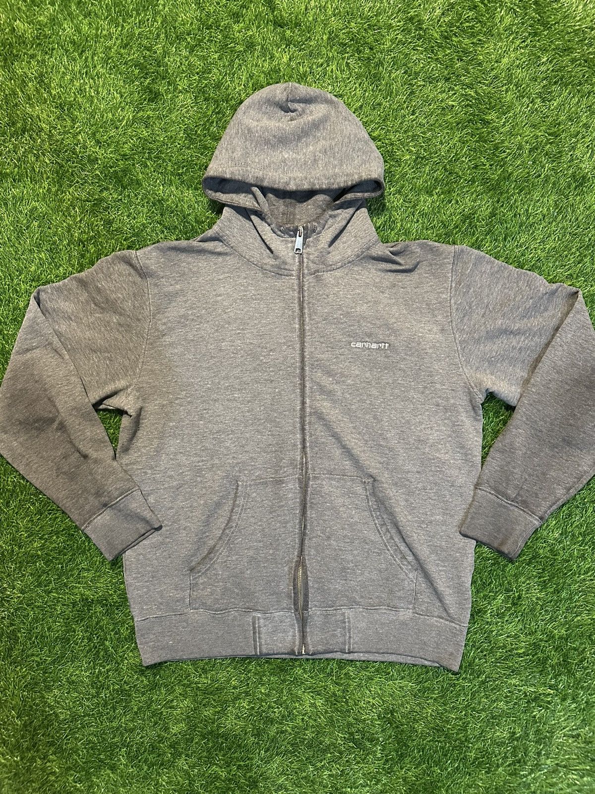Carhartt × Vintage Vintage Carhartt Zip Up Hoodie Size Large Size US L / EU 52-54 / 3 - 1 Thumbnail