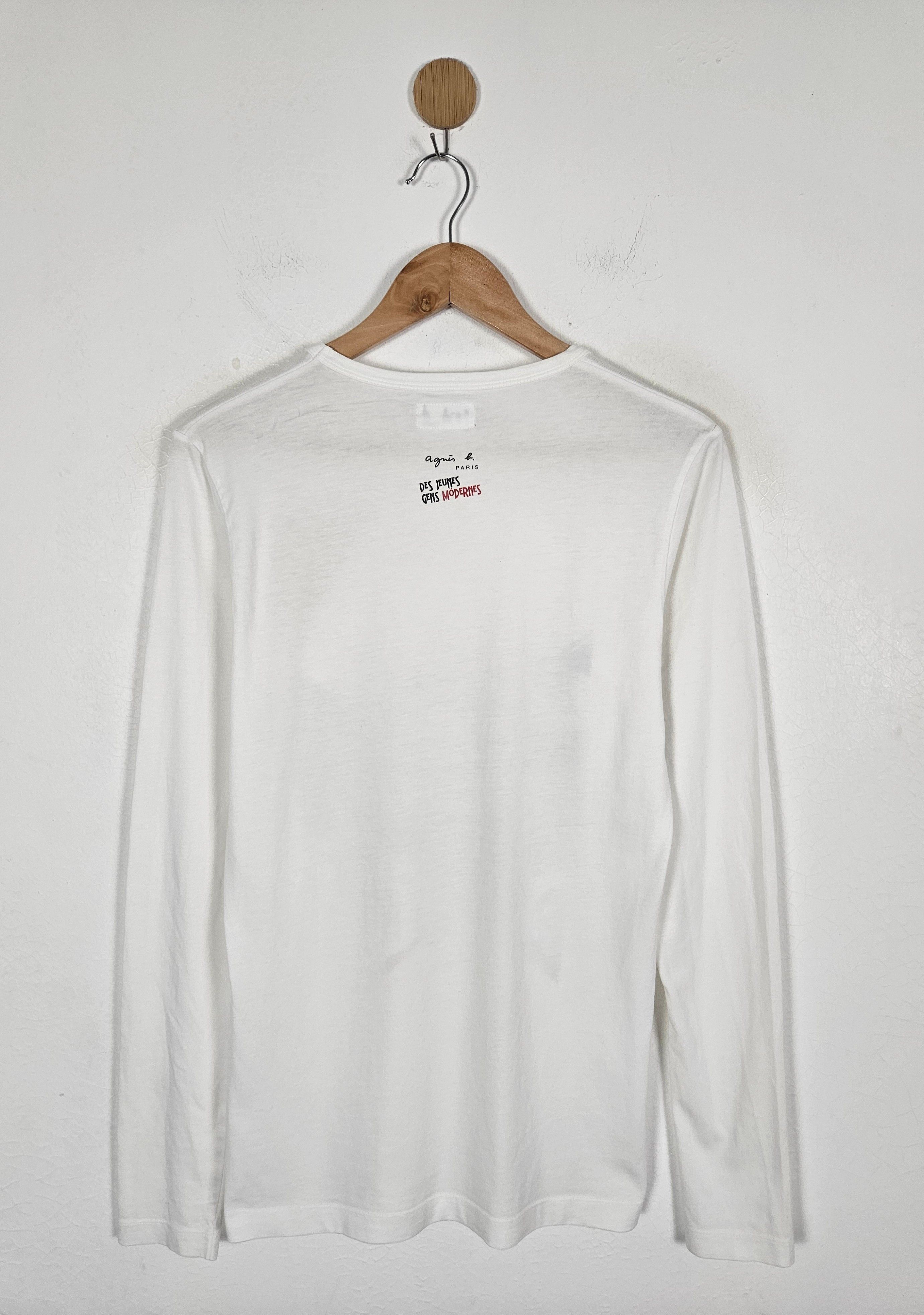 agnes b. Agnes B Paris photo tee avant garde shirt Size US S / EU 44-46 / 1 - 2 Thumbnail