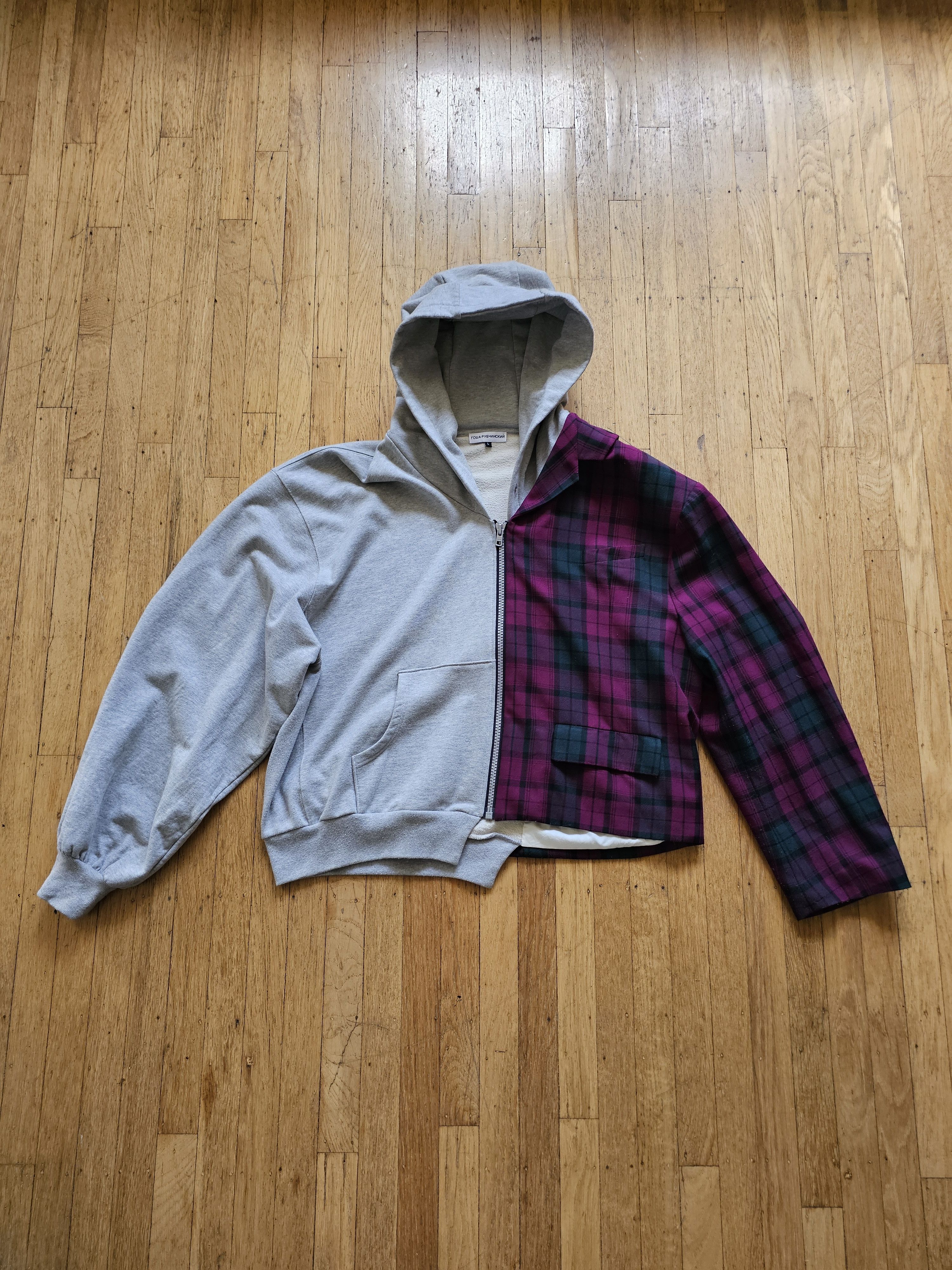 Gosha Rubchinskiy Gosha Rubchinskiy 18Aw FlagS Grey Cotton Custom 